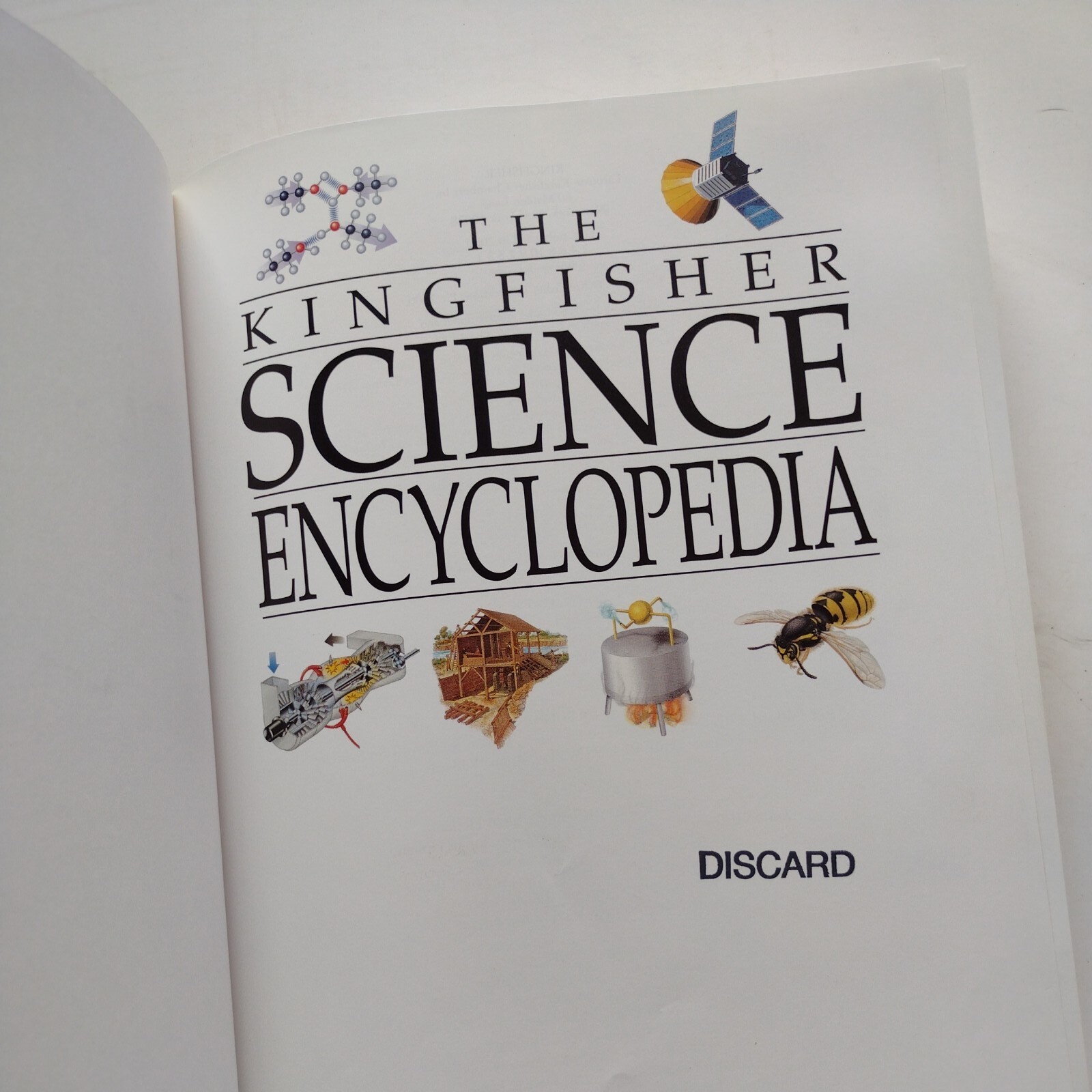 The Kingfisher Science Encyclopedia by Charles Taylor -2000 -Hardcover -Revised