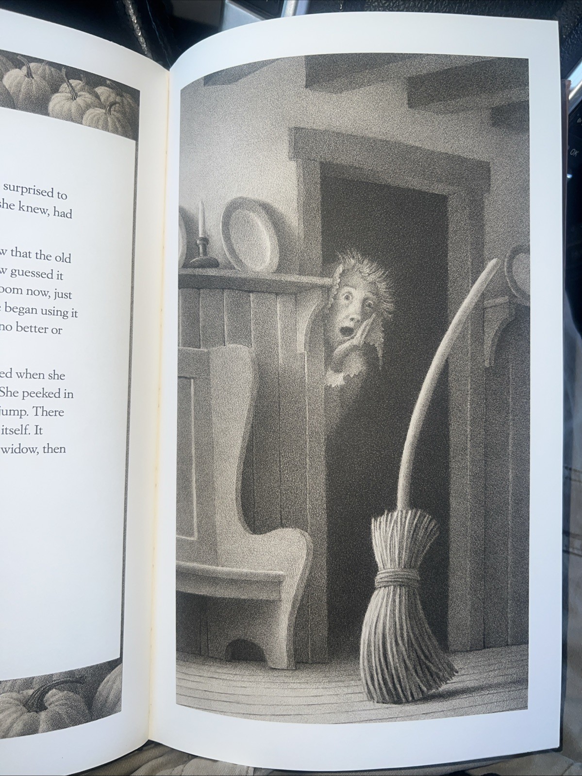 The Widow’s Broom – Hardcover By Van Allsburg, Chris – First Scholastic Edt 1993