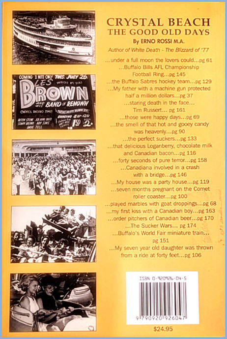 Crystal Beach – The Good Old Days by Erno Rossi (softcover, mint)