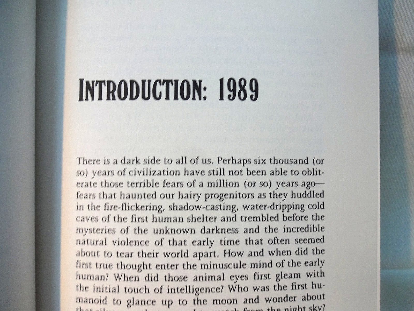 Horrors! by Drake Douglas, paperback, 1991