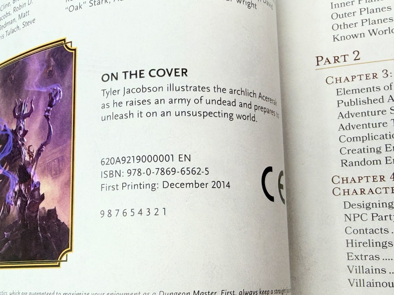 Dungeons & Dragons Dungeon Master’s Guide 5E Hardcover 2014 D&D WotC A9219