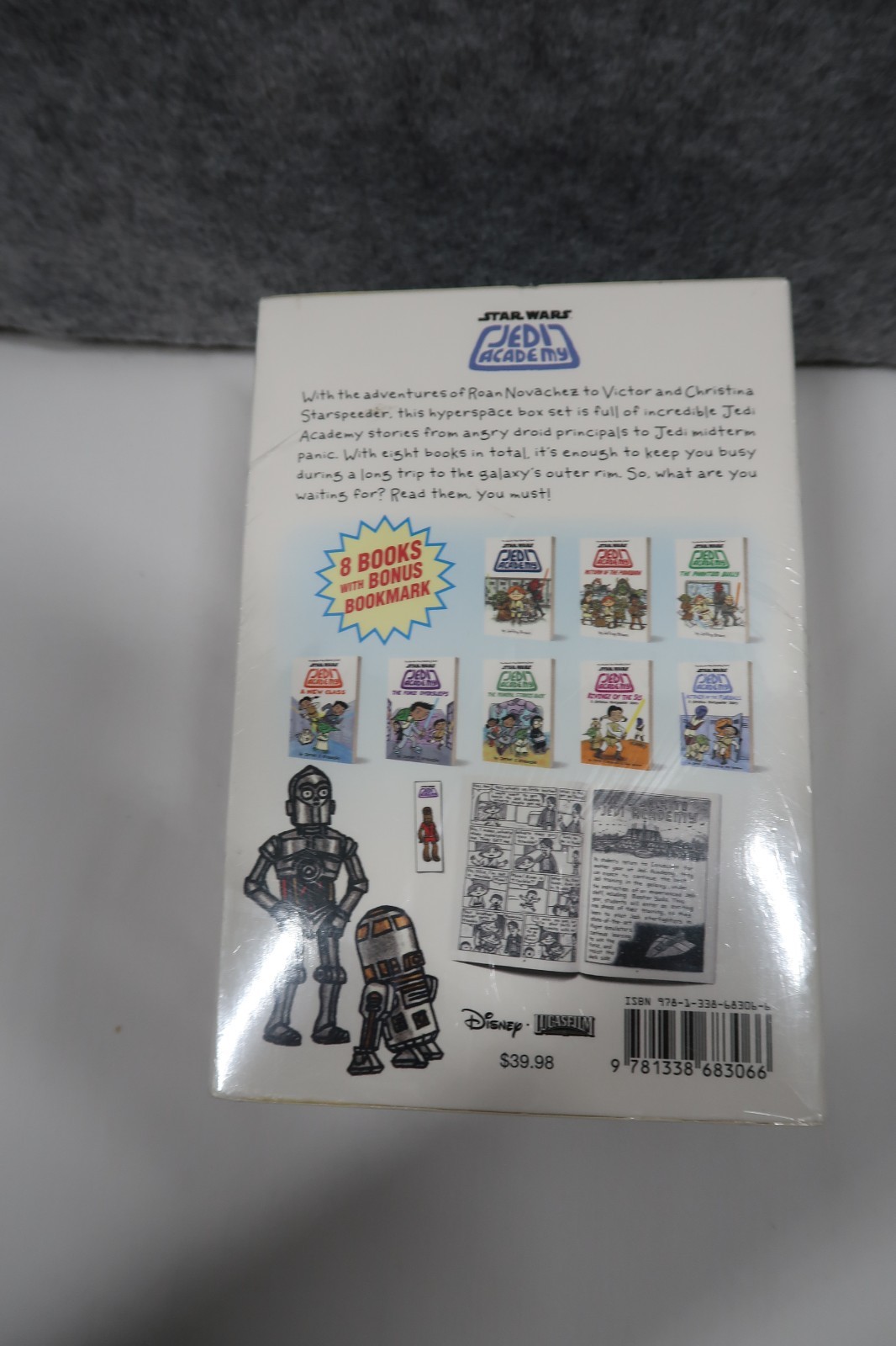 Star Wars Jedi Academy Series Collection 8 Books 1-8 Books NIB New Box Complete