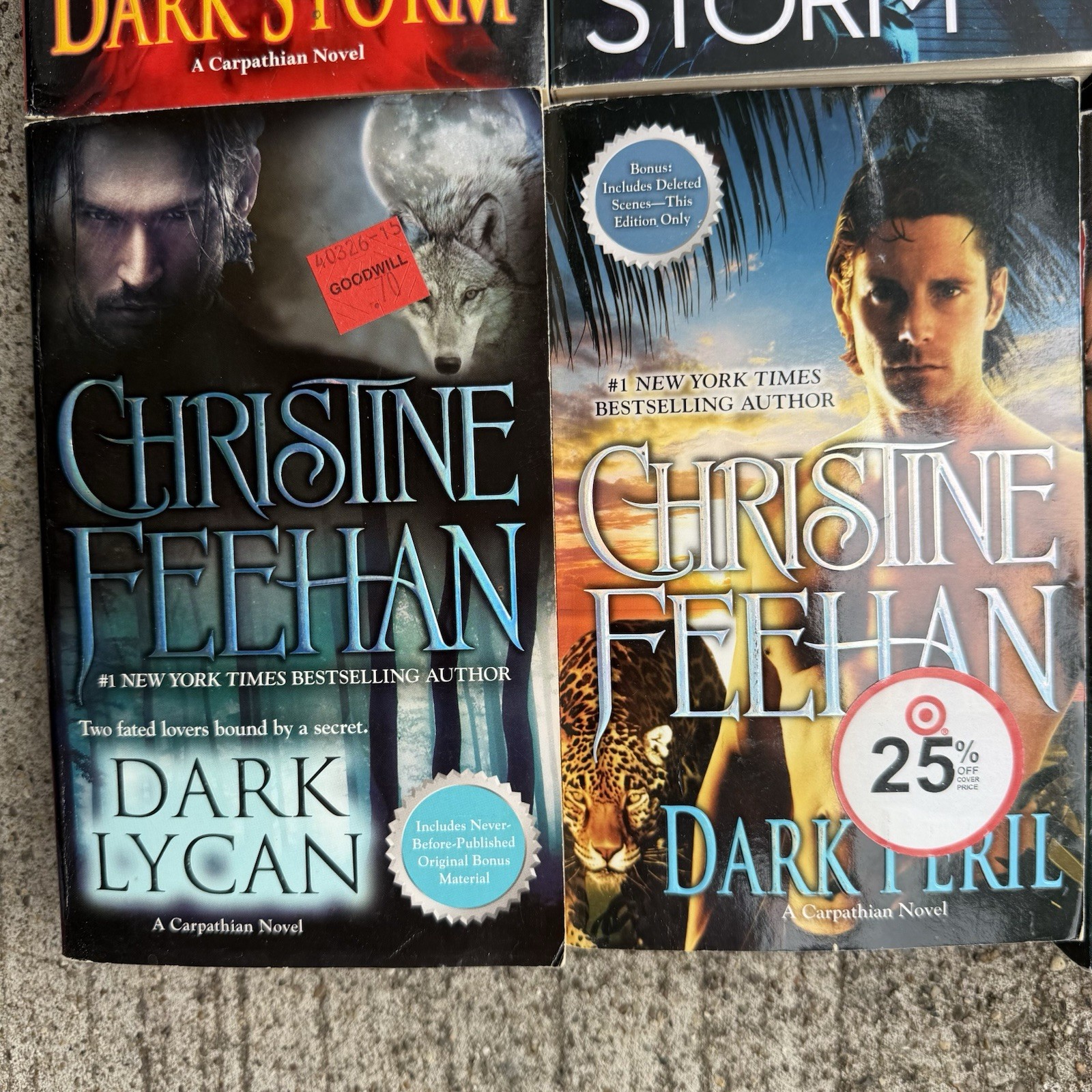 Lot of 12 Christine Feehan Paranormal Romance Fantasy Novels Paperback Books