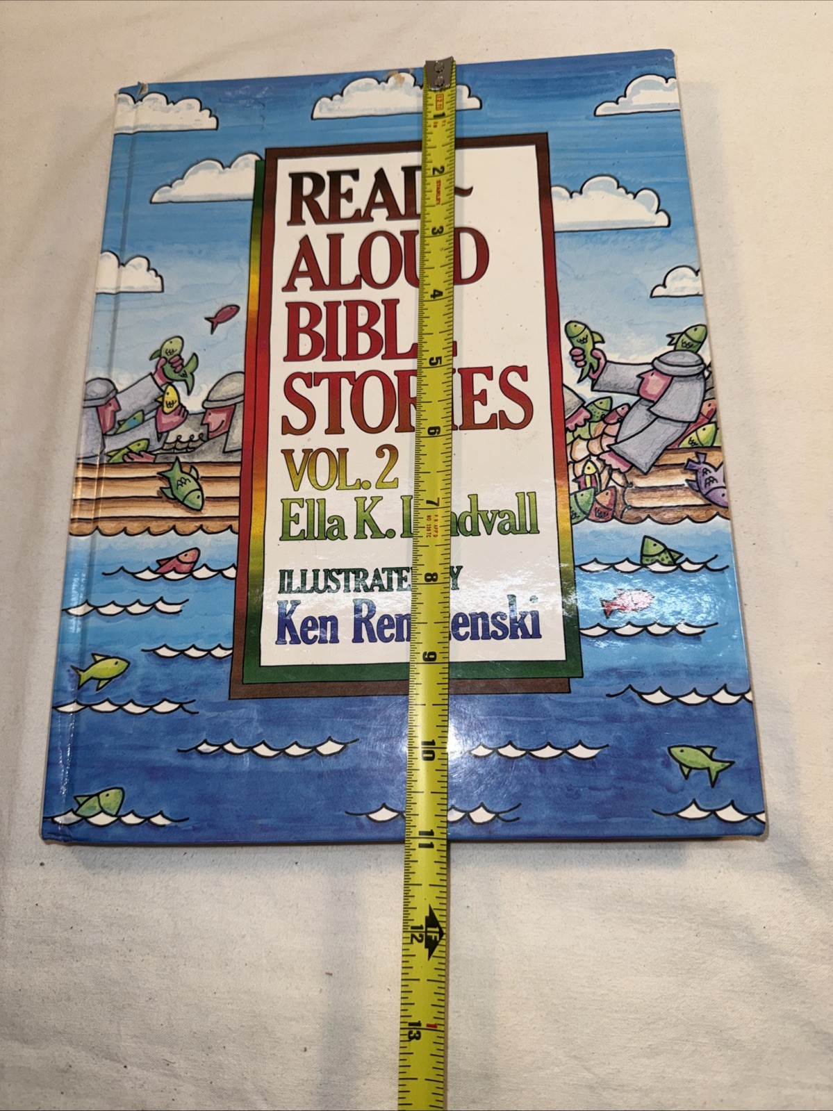 Read aloud Bible Stories Children Book Illustrated easy to understand 158 pages