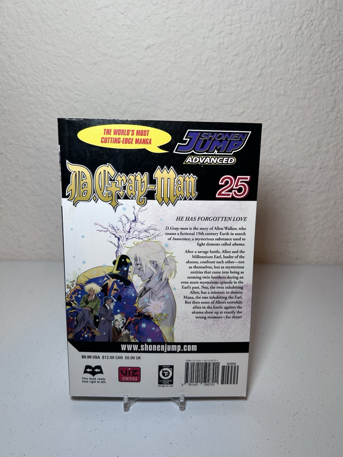 D.Gray-Man English Manga Vol. 25 Hoshino, Katsura