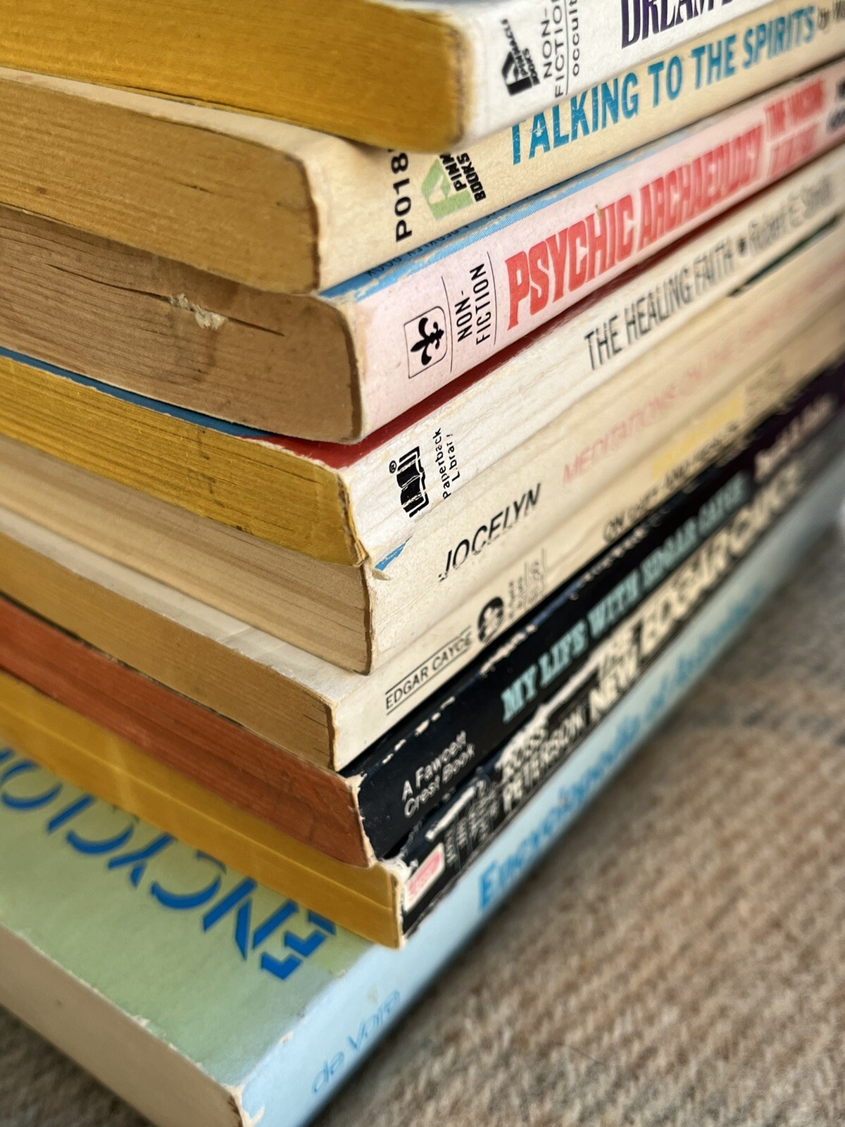 Esp, Psychic Powers, Telepathy, Paranormal Book Lot