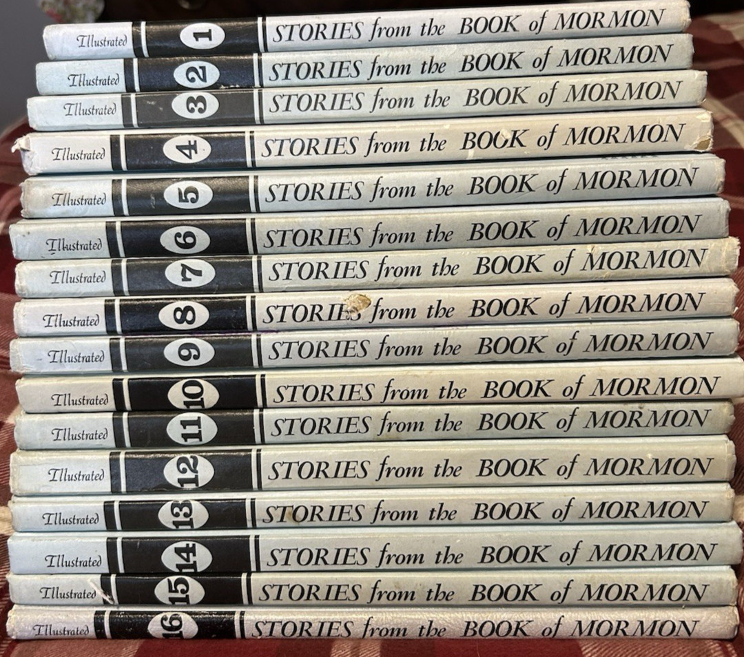 Illustrated Stories from the Book of Mormon Complete Set Volumes 1–16