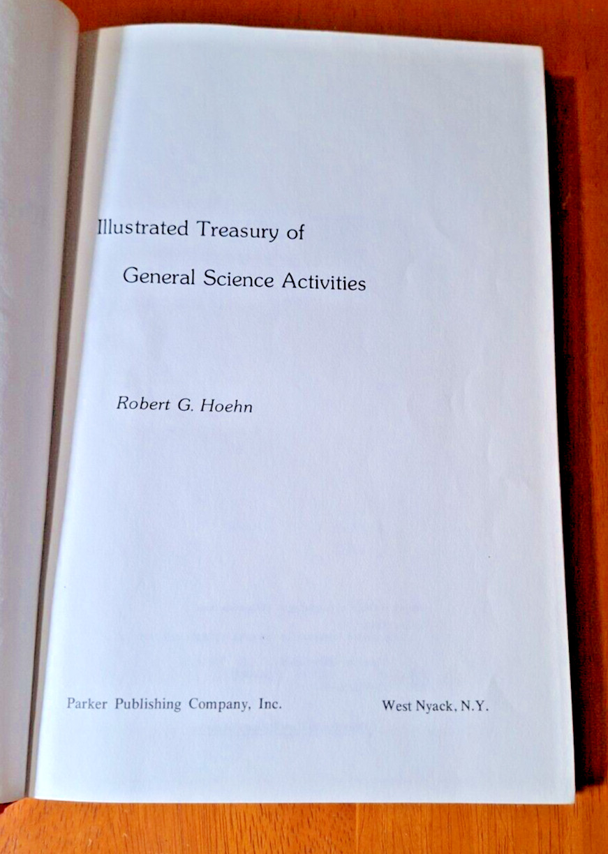 Illustrated Treasury of General Science Activities (Robert G. Hoehn; 1975)