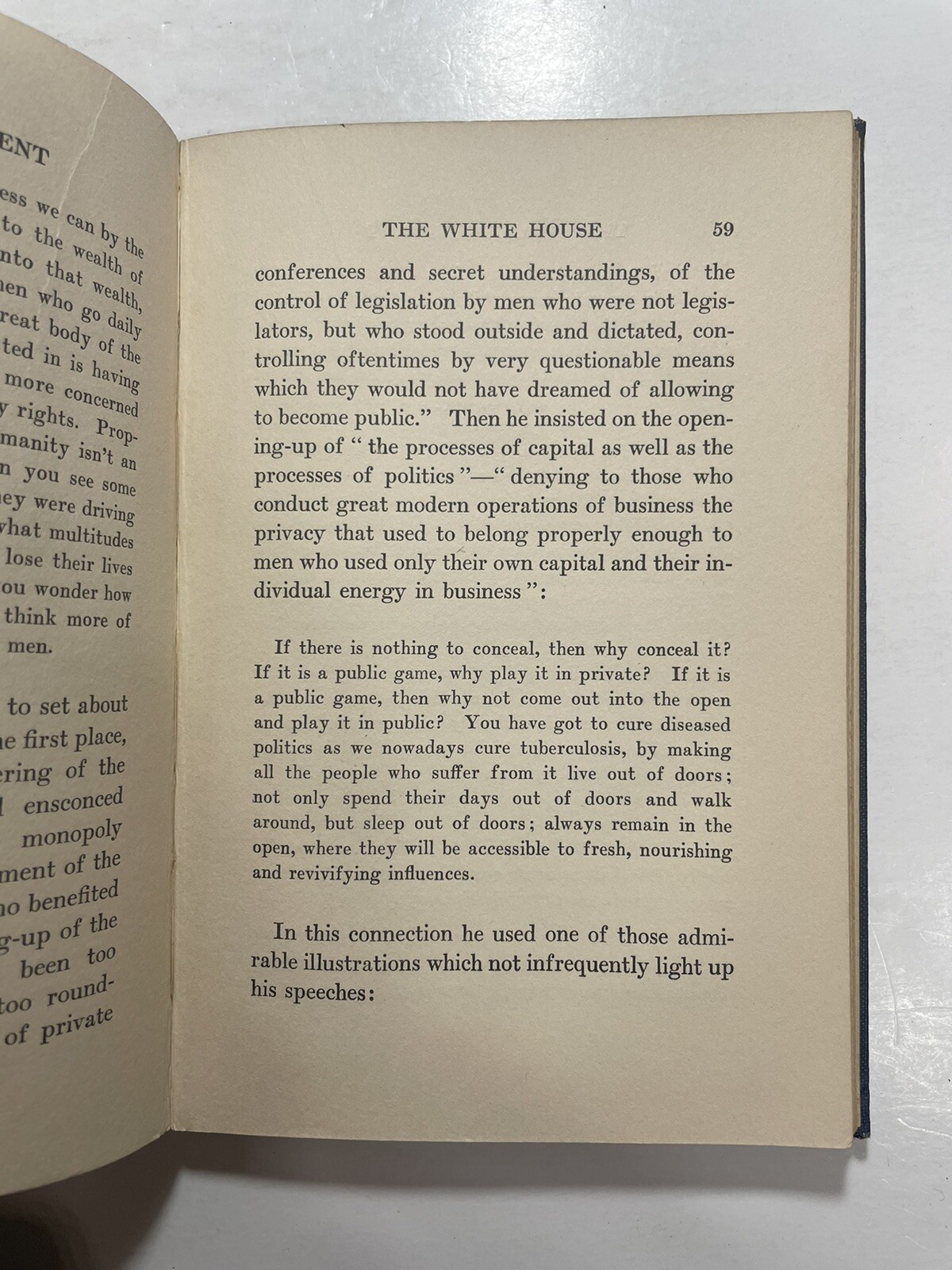 THE PEACE-PRESIDENT A Brief Appreciation William Archer Henry Holt and Company