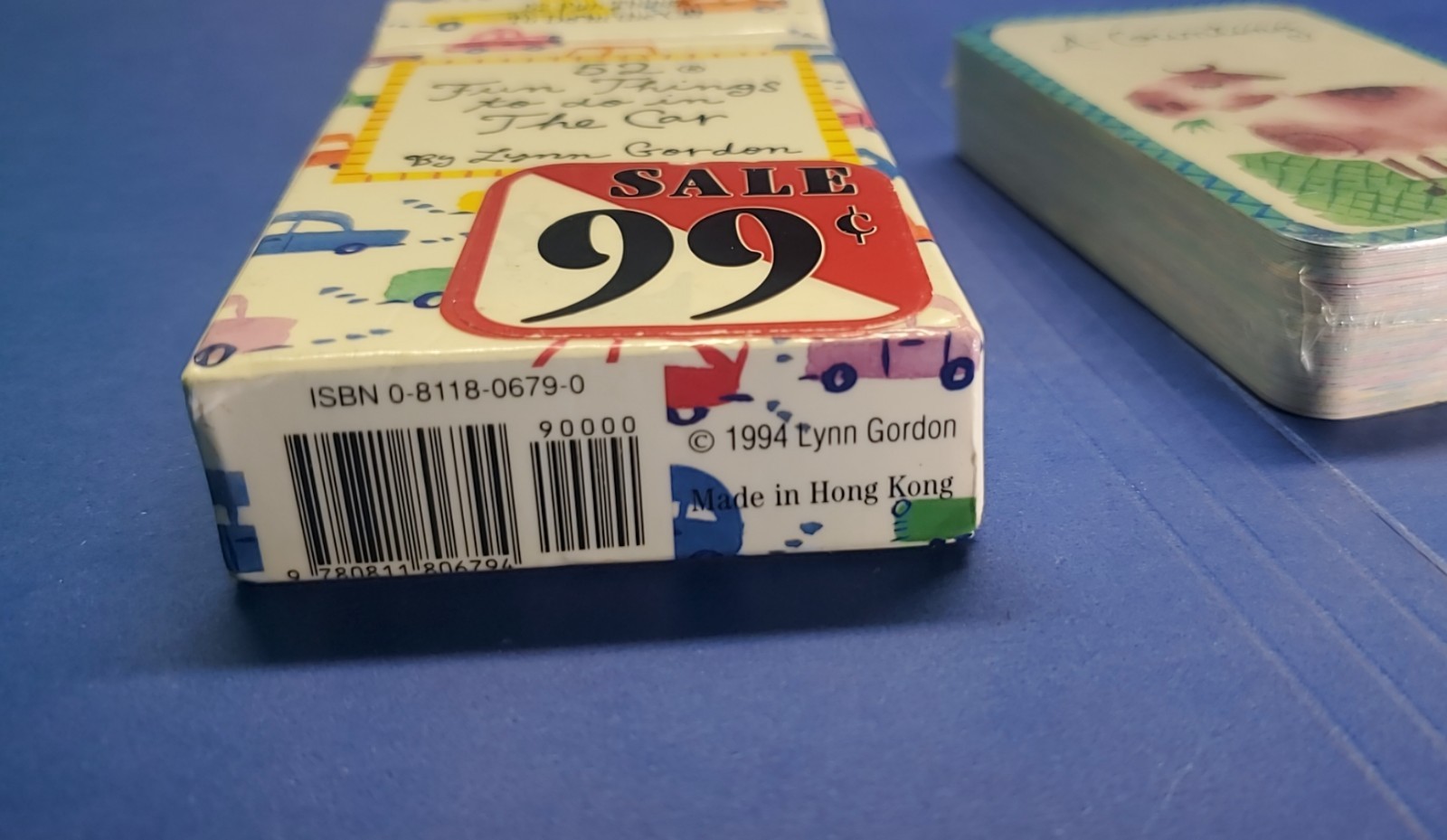 52 Fun Things to Do in the Car by Lynn Gordon (1994, Cards,Flash Cards) F-sealed
