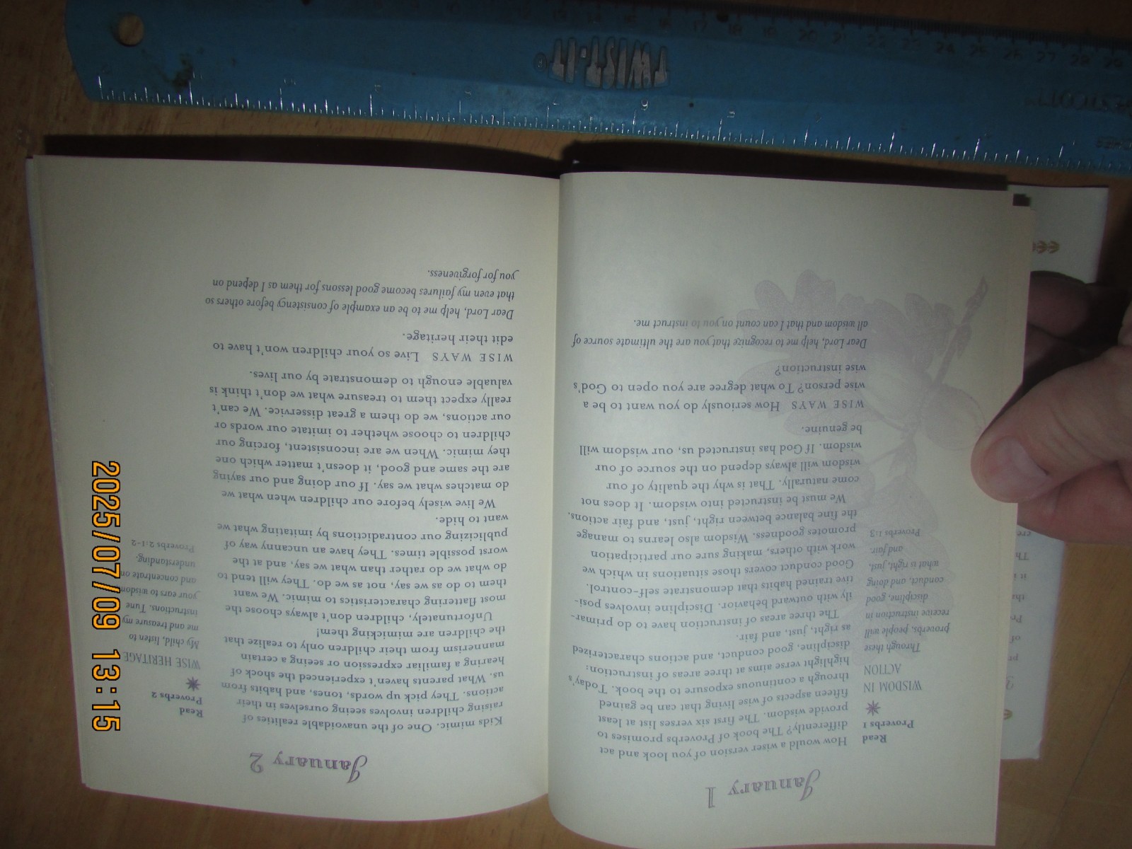 One Year Book of Proverbs by Neil S. Wilson (2002, Hardcover)