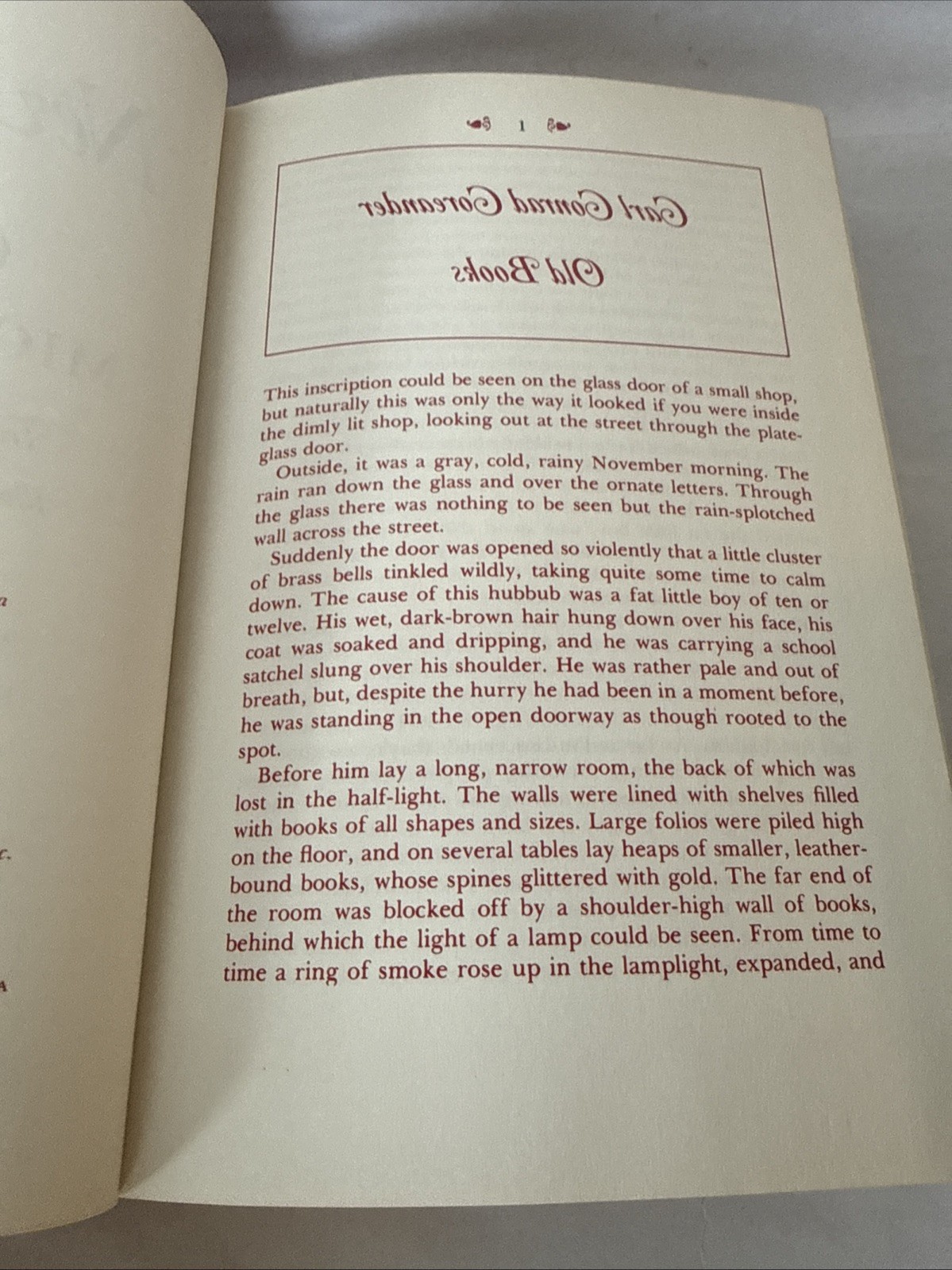 THE NEVERENDING STORY, Ende, 1ST EDITION & PRINTING, Doubleday, 1983
