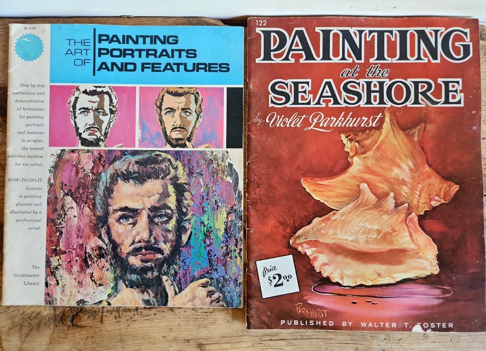 Vintage Art Books Lot Of 11 Walter T. Foster How To Draw Paint Paperbacks