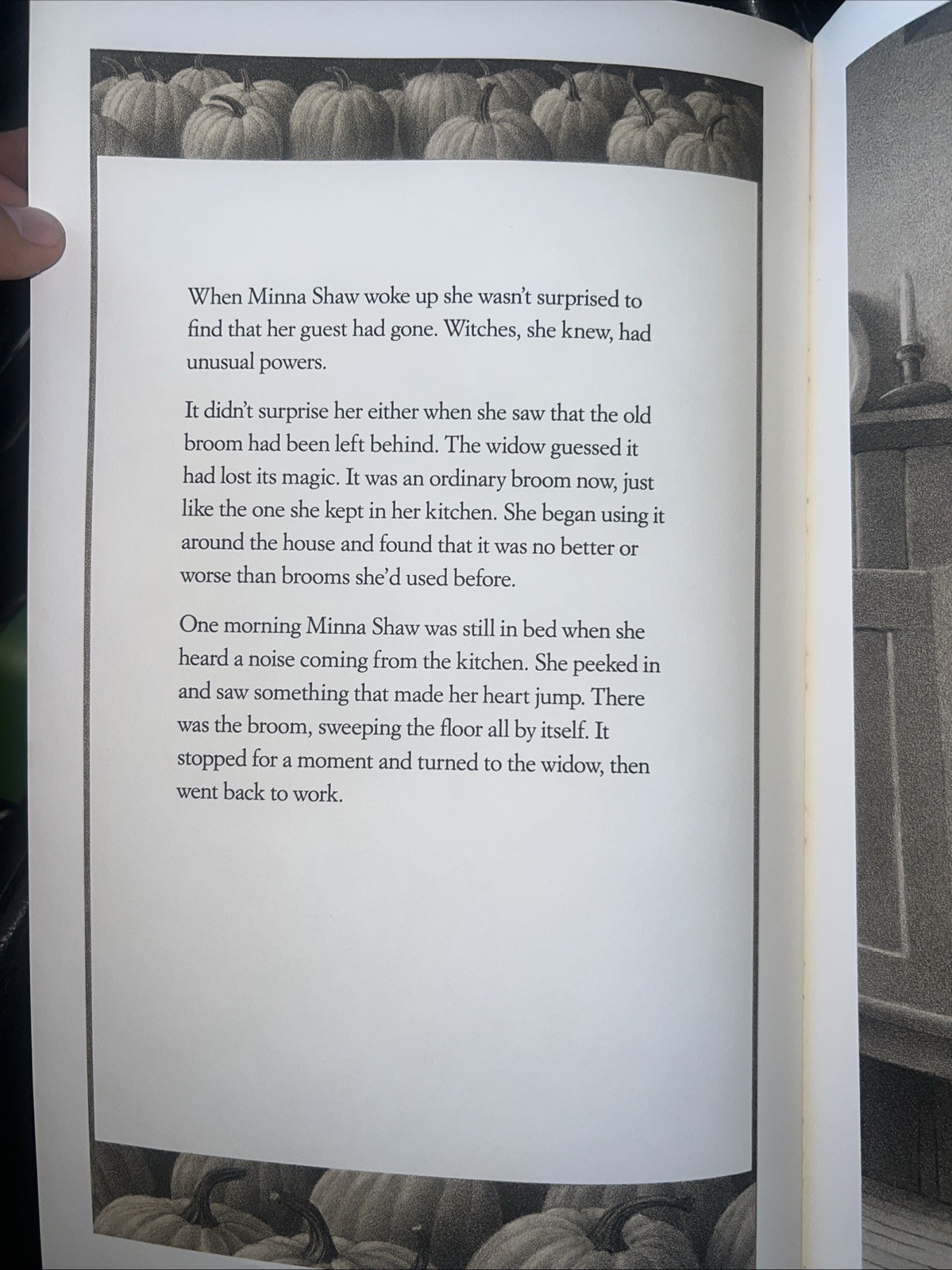 The Widow’s Broom – Hardcover By Van Allsburg, Chris – First Scholastic Edt 1993