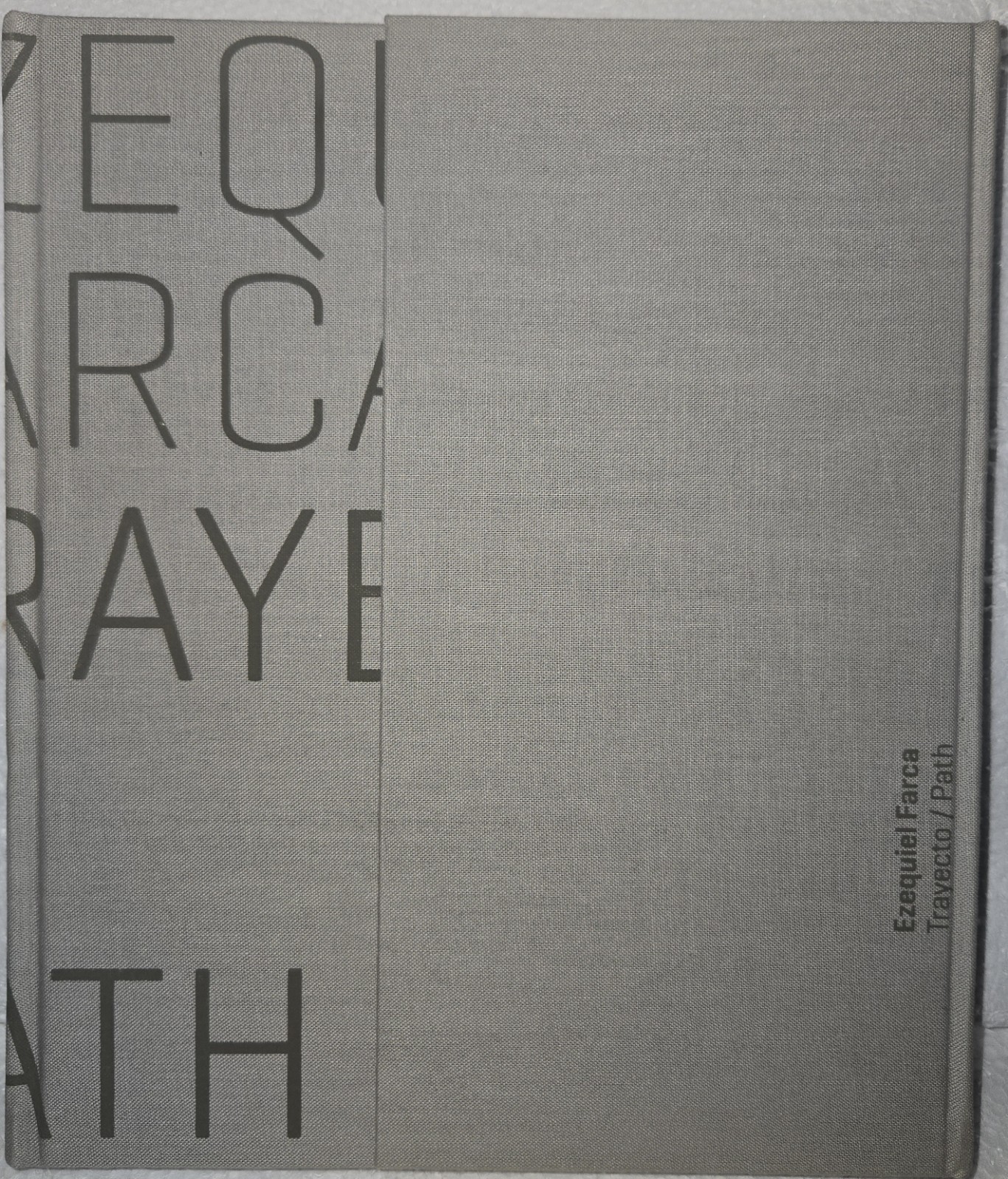 Ezequiel Farca Trayecto / Path Hardcover – Arquine 2012 First Edition 294 Pages