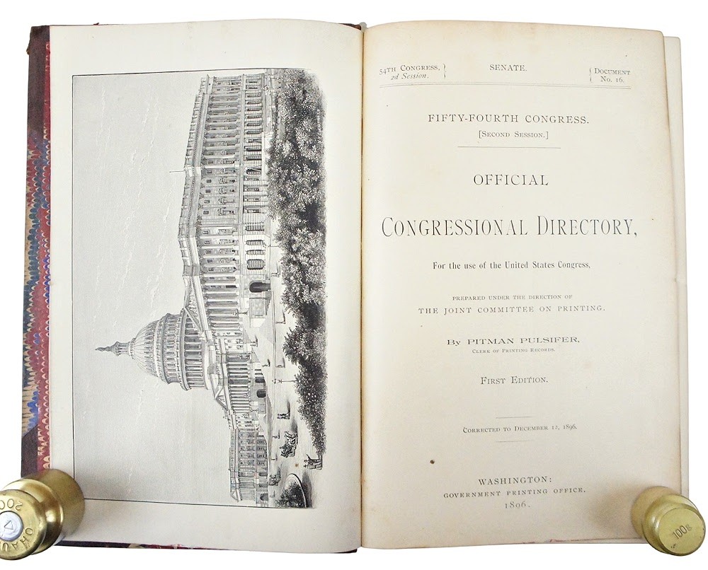 Senate Miscellaneous Reports 54th Congress, 1st Session. Vol.15, Official Cong..