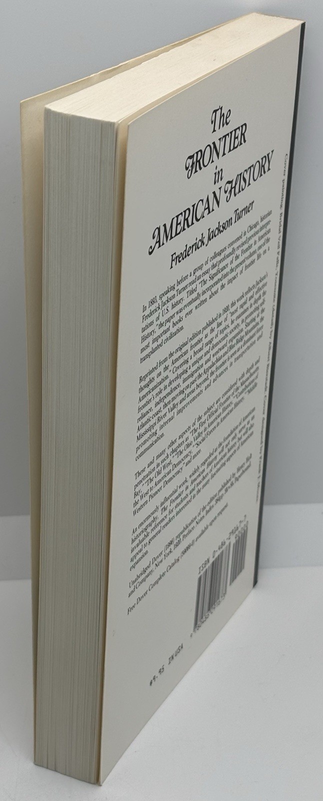 Frontier in American History | Frederick J. Turner | 1996 • Paperback #LikeNew