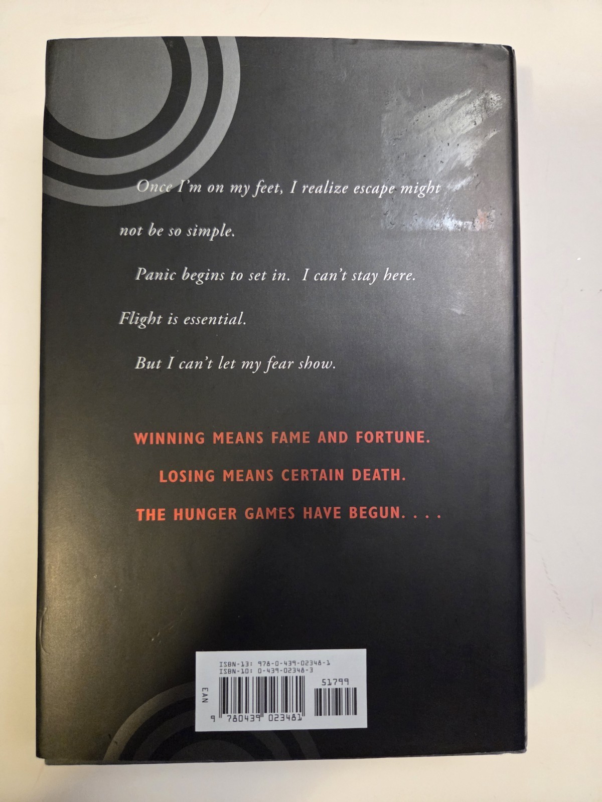 Hunger Games First Edition October 2008 Suzanne Collins Hardcover + Dust Jacket
