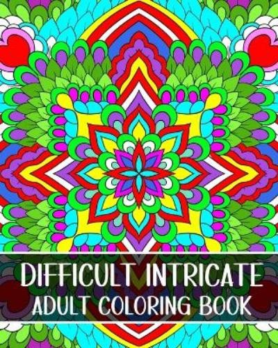 Yunaizar88 Difficult Intricate Adult Coloring Book (Paperback)