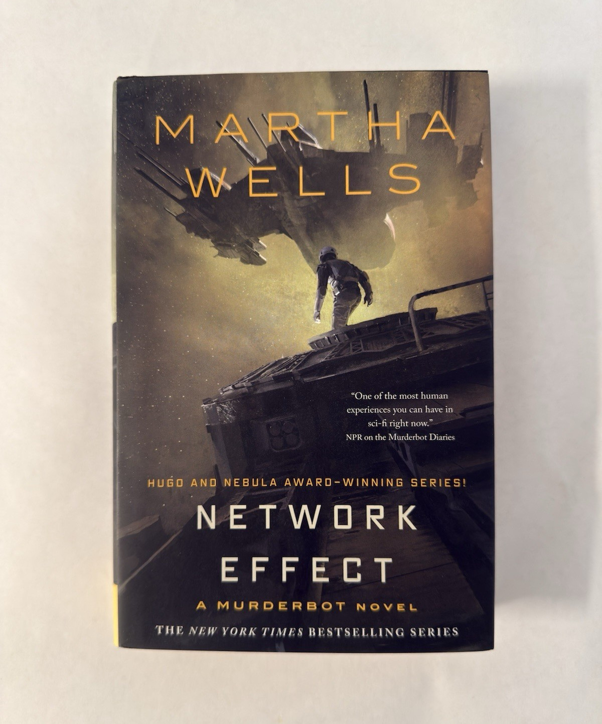 Signed Martha Wells Network Effect Murderbot Diaries HC 2020 1st Ed. 2nd Print