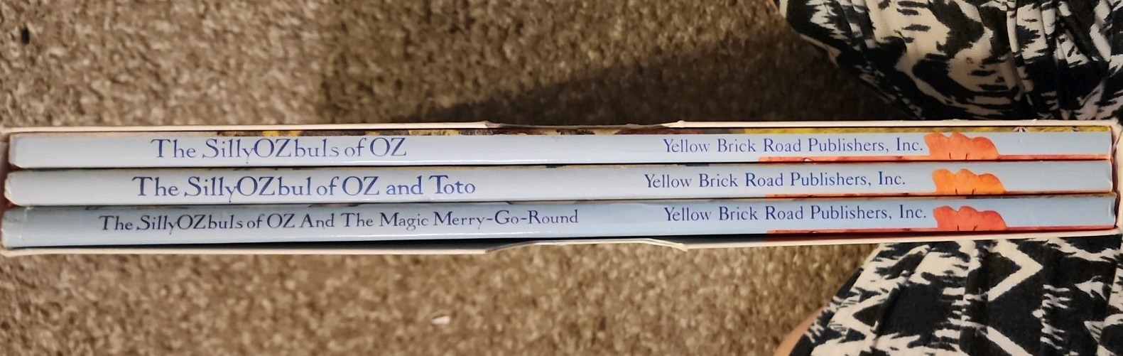THE SILLY OZBUL OF OZ: A TRILOGY By Roger S. Baum – 3 SIGNED VOLUMES