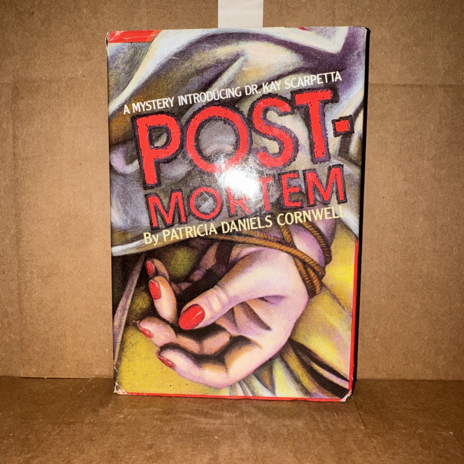 Postmortem Patricia Daniels Cornwell 1990 HC First Edition Kay Scarpetta