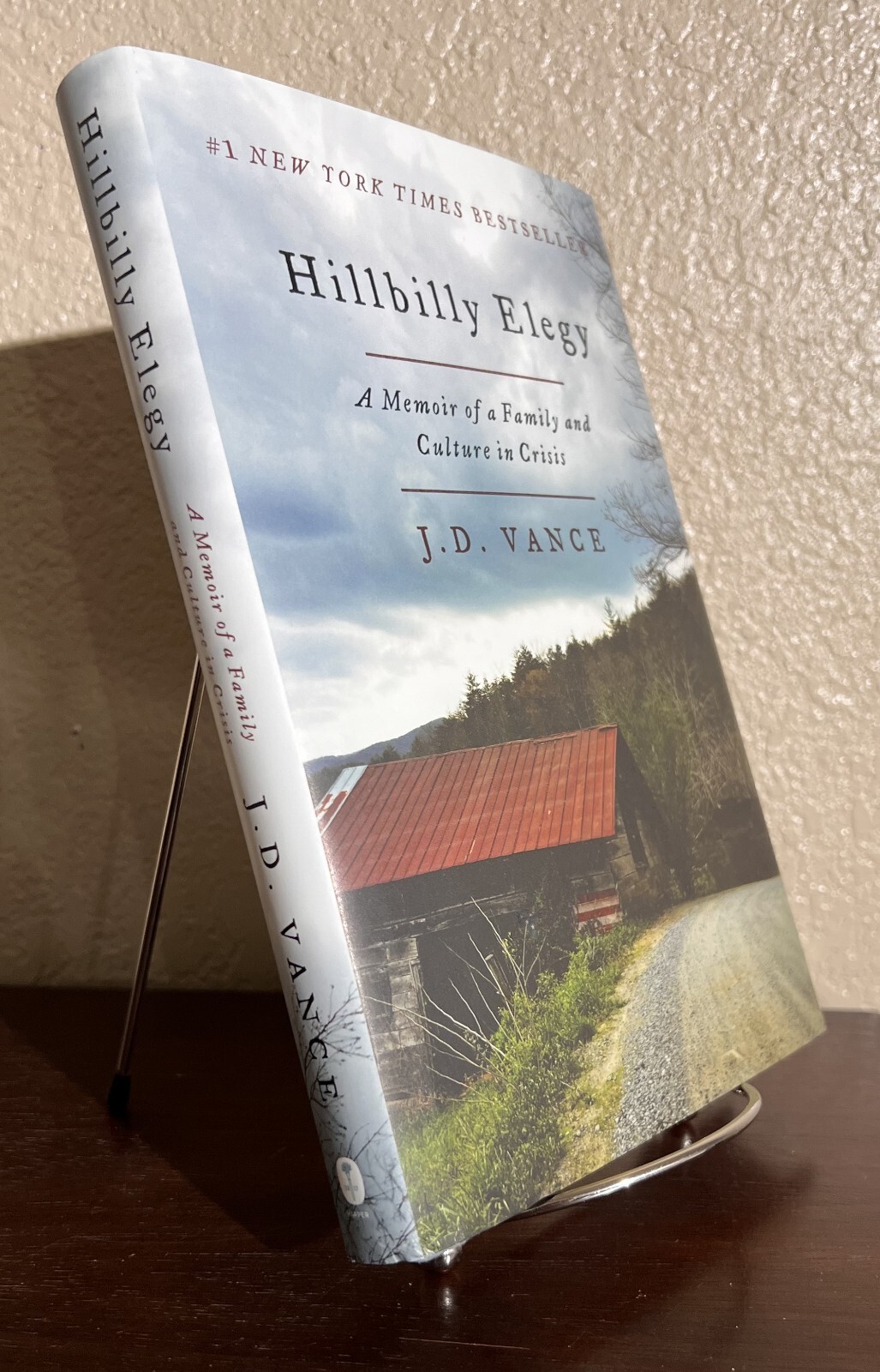 HILLBILLY ELEGY by J. D. Vance (2016, Hardcover) Later Printing