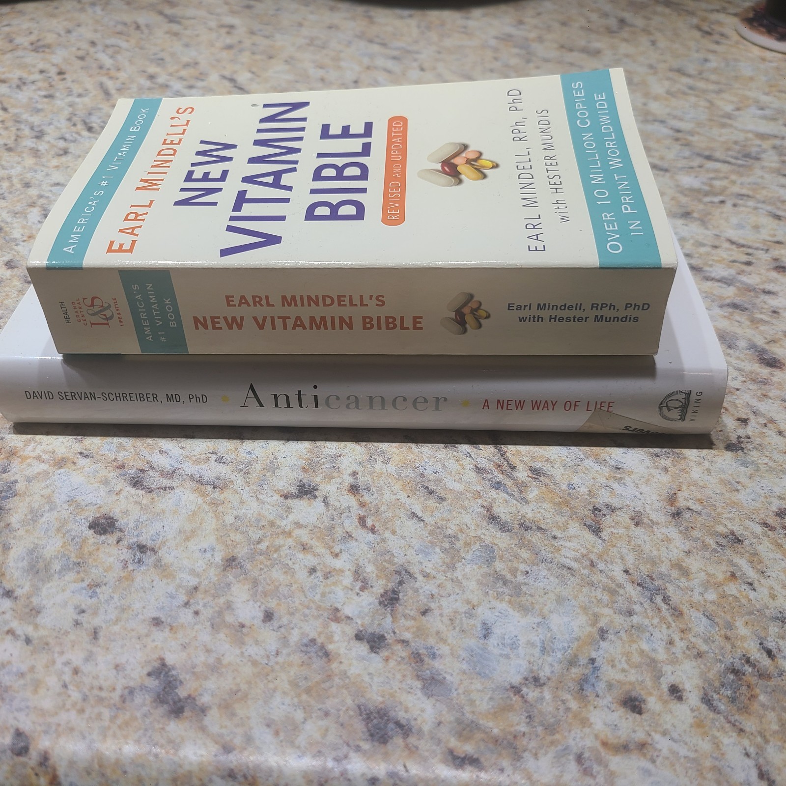 Anticancer Vitamin Bible Bundle Book Lot