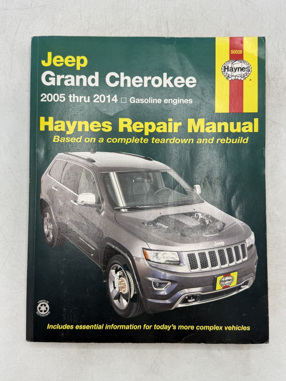 Jeep Grand Cherokee Haynes Repair Manual 2005-2014 Gasoline Engines