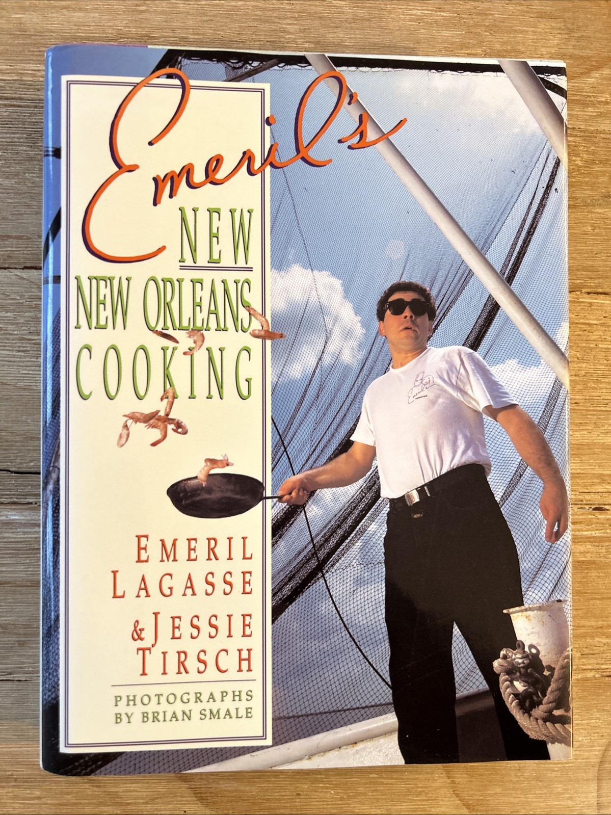 Vintage 1993 Emeril’s New New Orleans Cooking Cookbook Hardcover + DJ Very Good