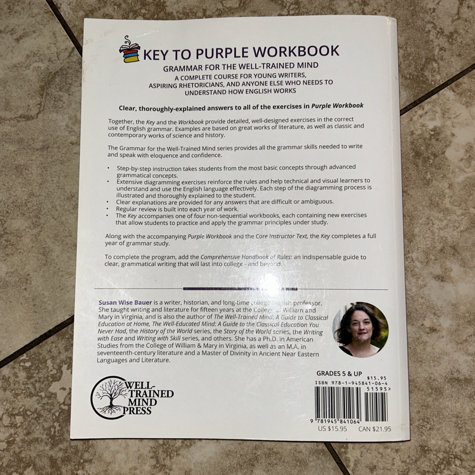 Grammar for the Well-Trained Mind Purple Key, paperback An…