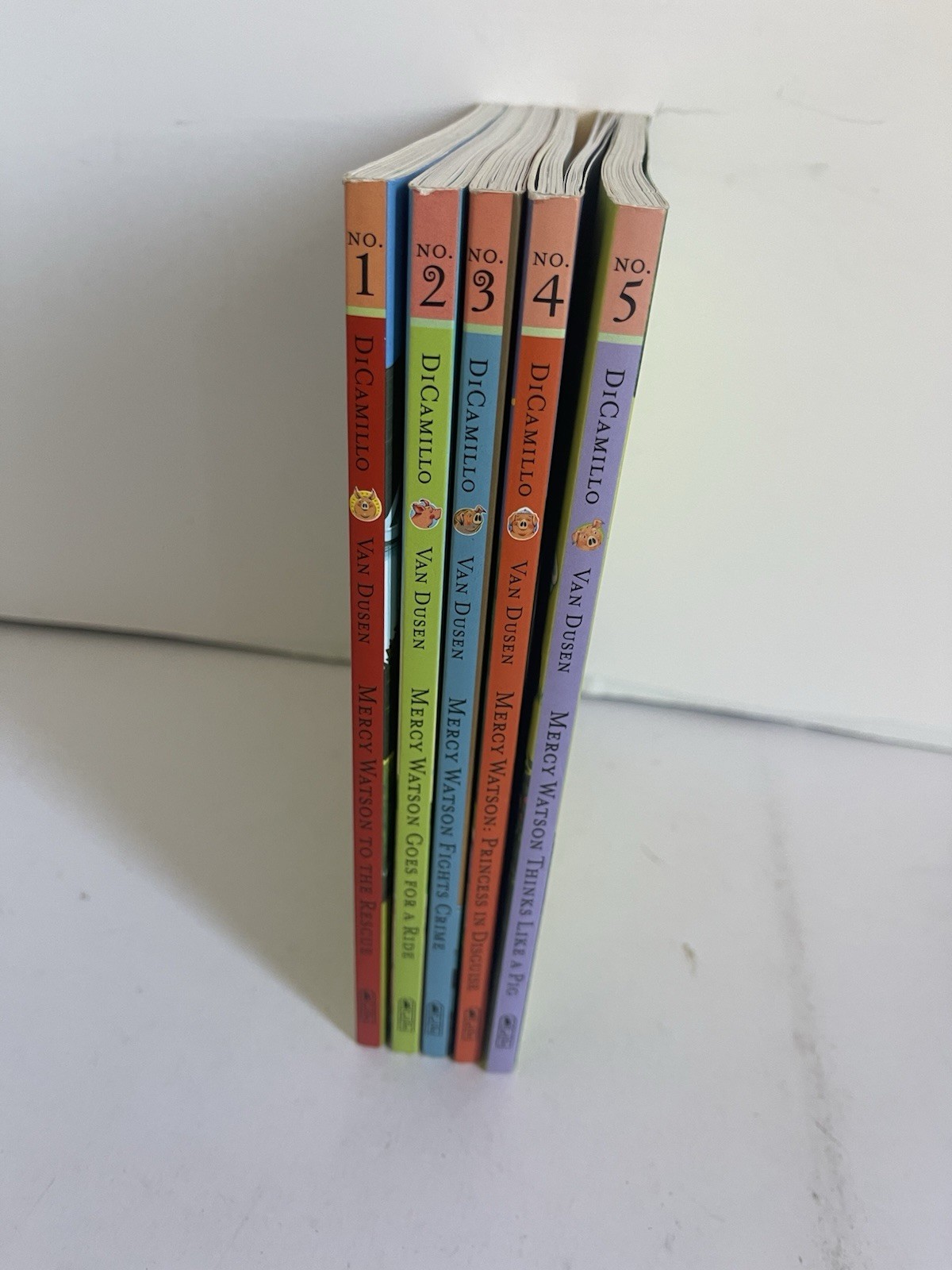 Kate DiCamillo MERCY WATSON lot of 5 Paperback Books First Edition 2009