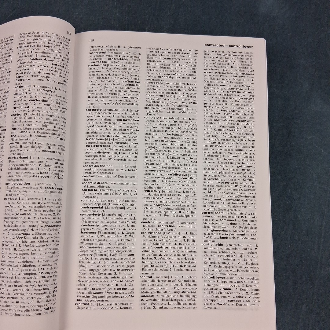 Langenscheidts Handwörterbuch Englisch German-English Bilingual Dictionary