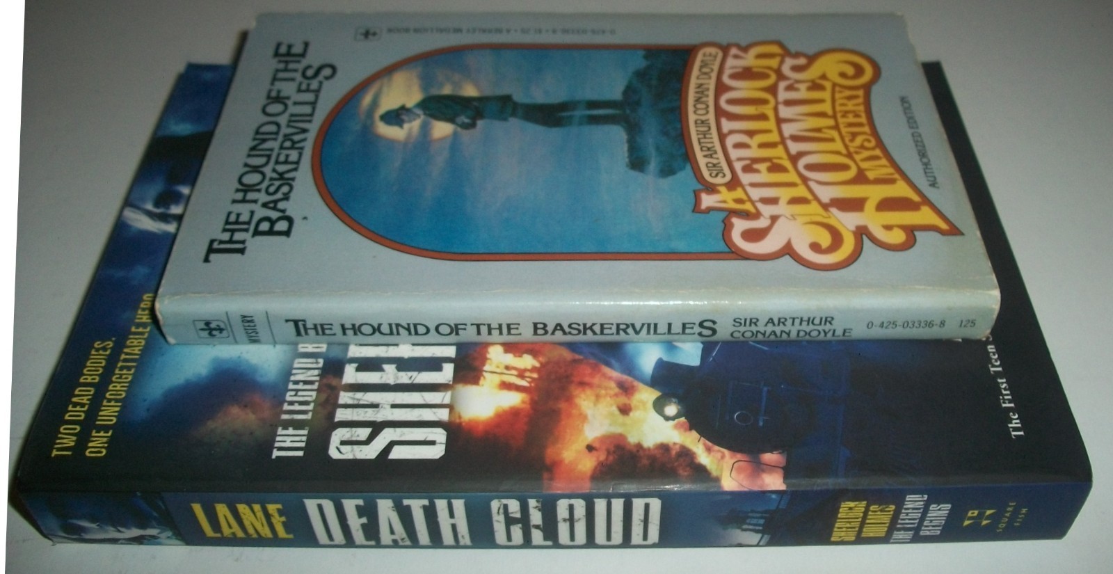 Hound of the Baskervilles Doyle Sherlock Holmes $1.25 lot Death Cloud Lane LN VG