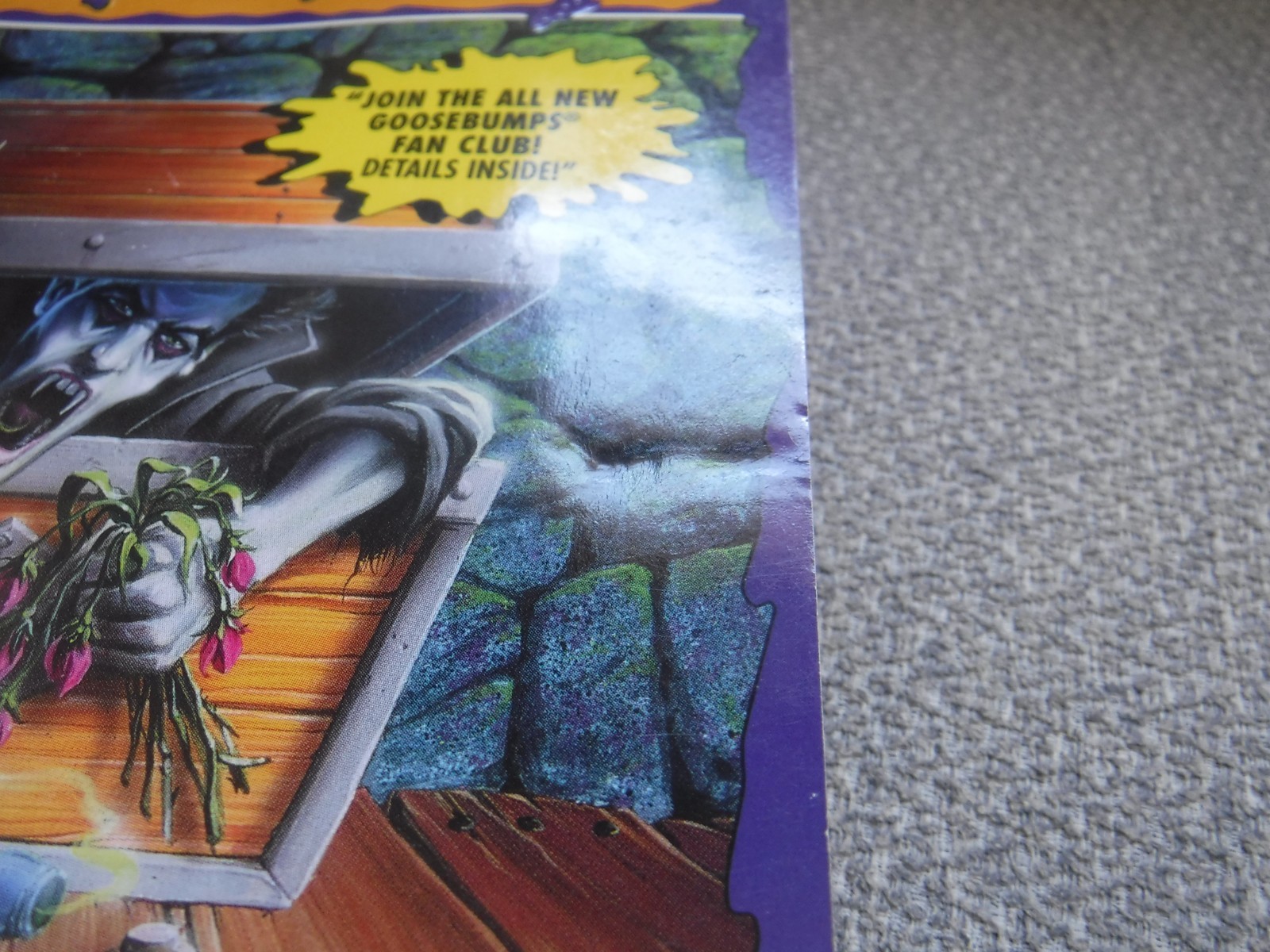 RL Stine Goosebumps Box Set #49 – #52 (missing #51) damage Collectible Paperback