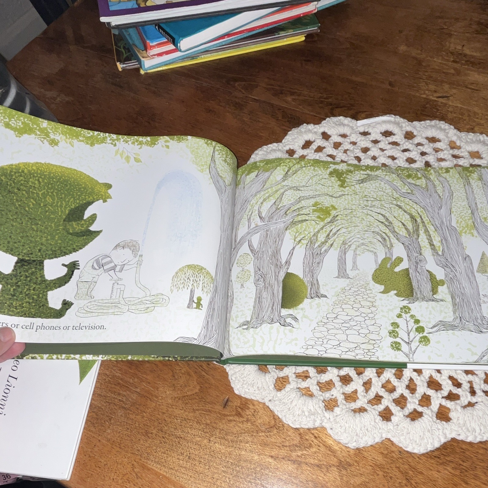 Lane Smith Grandpa Green Hardcover Illustrated Picture Book Ages 4-8