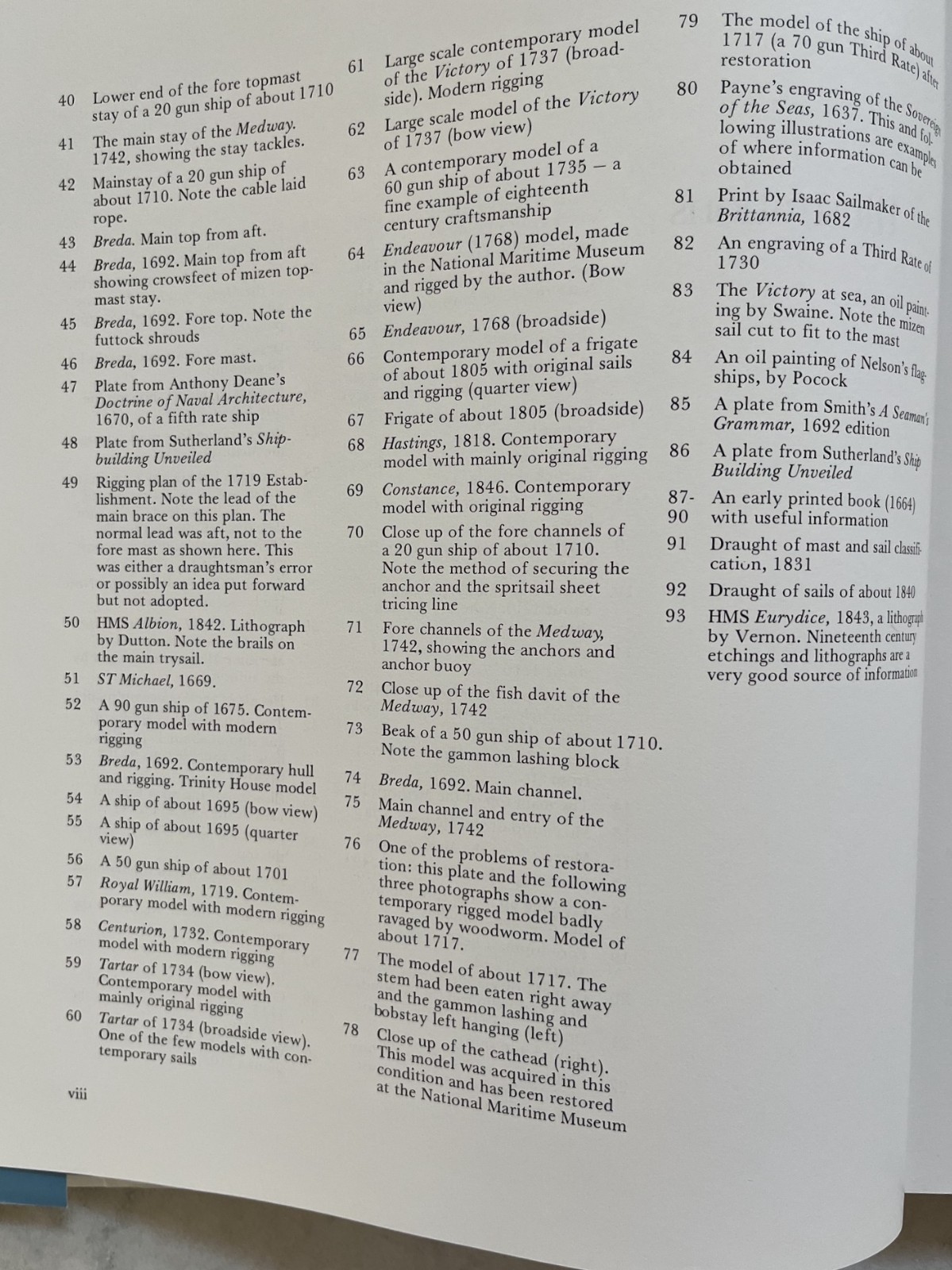 The Masting and Rigging of English Ships of War 1625-1860 – James Lees