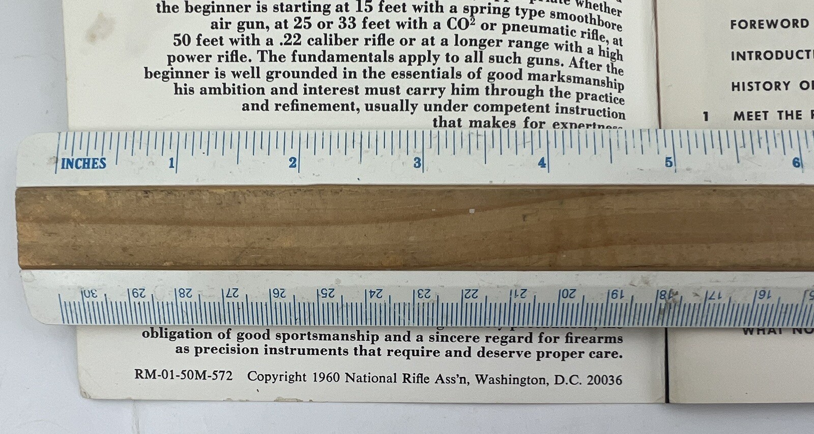1960 Basic Rifle Marksmanship By NRA 31 Pages