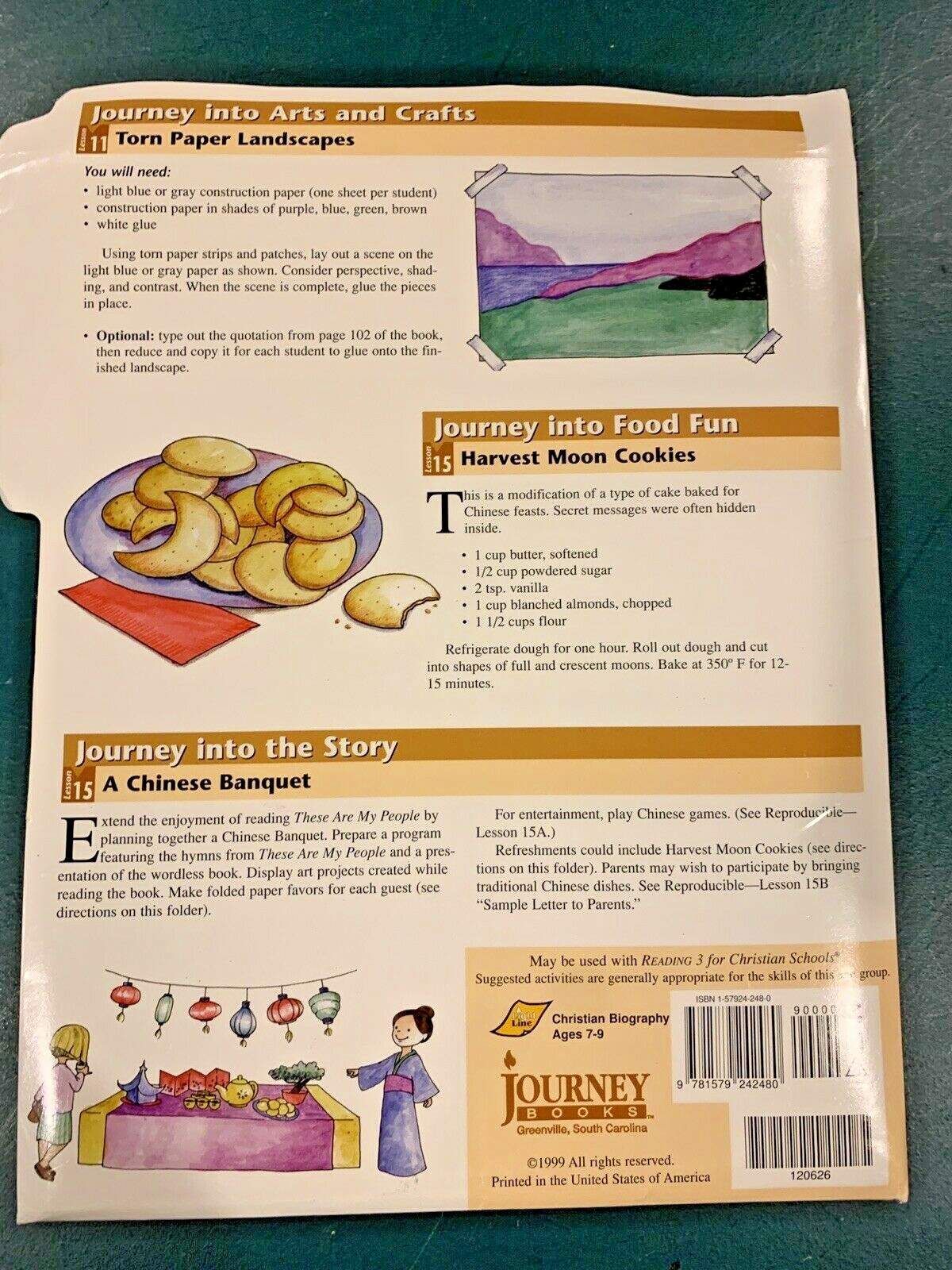 BJU Press Booklinks These Are My People Lessons Reproducibles Mildred Howard