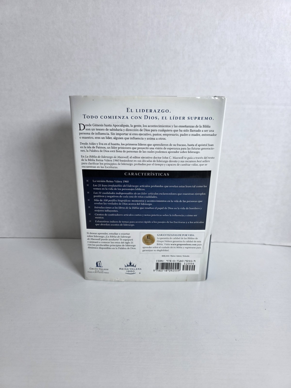 La Biblia de Liderazgo de Maxwell Rvr60- Tamano Manual by John C Maxwell: New