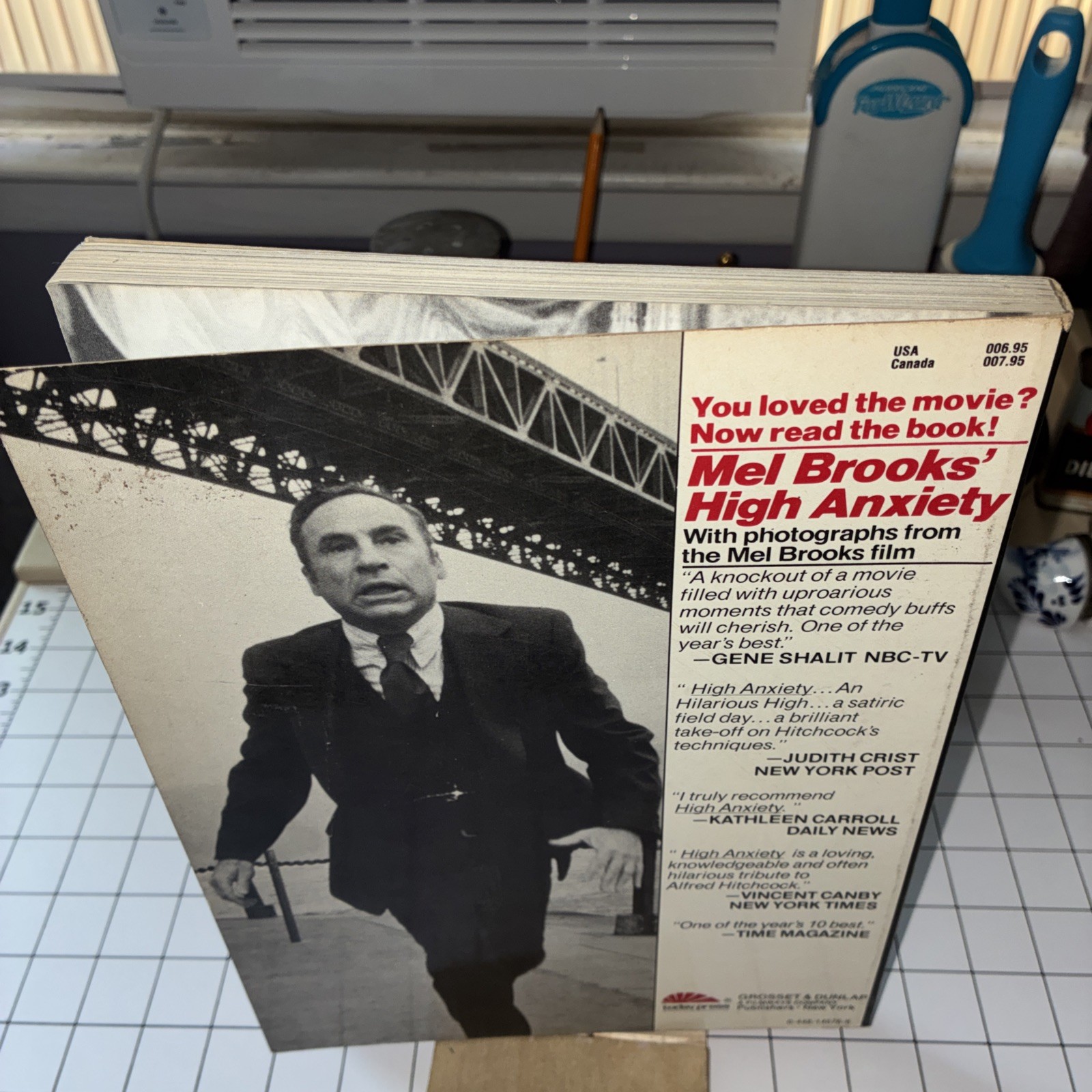 Rare Mel Brooks High Anxiety Novel 1978 Vintage Paperback Movie Promo Book