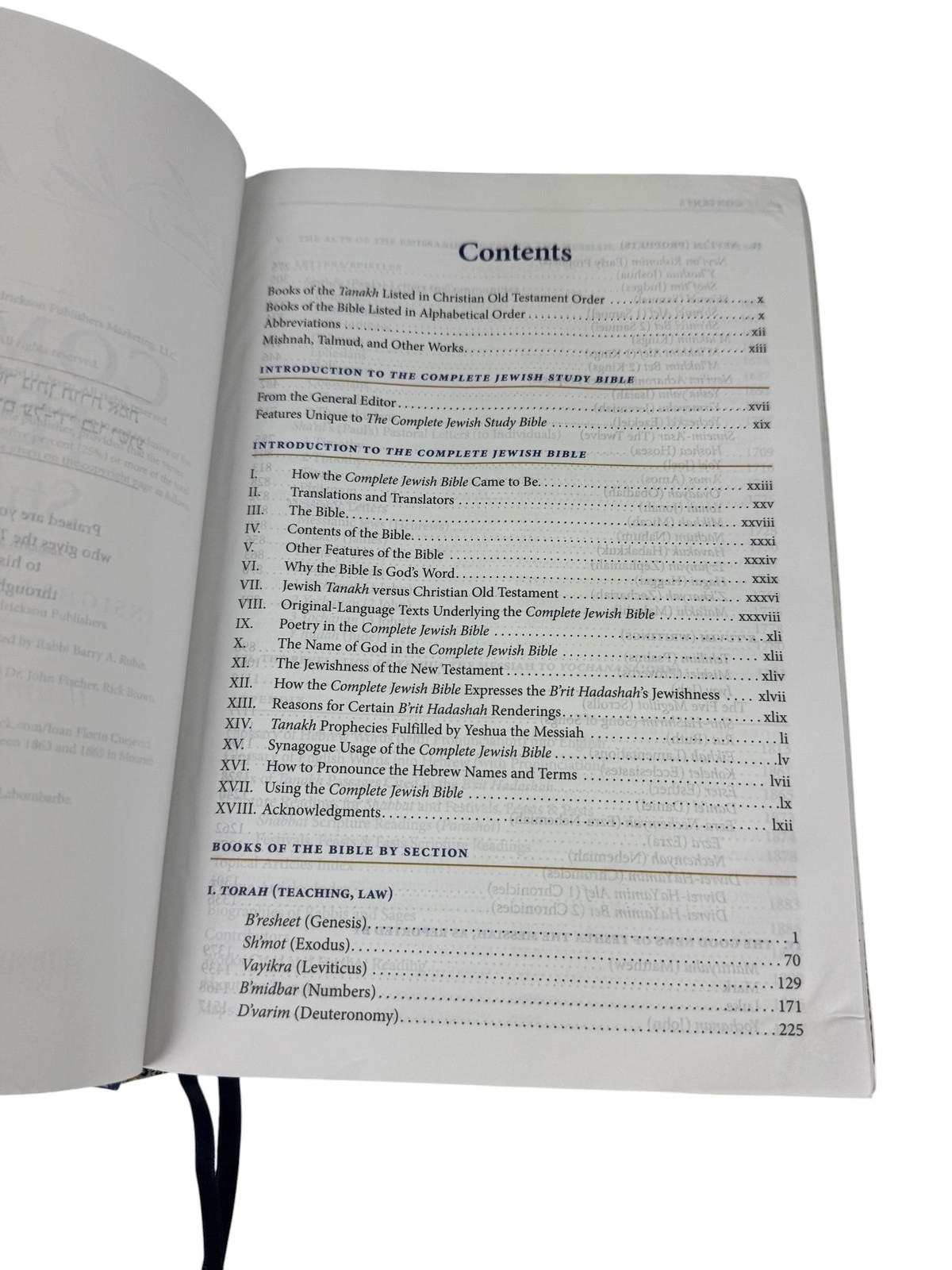 The Complete Jewish Study Bible Insights for Jews & Christians Hendrickson