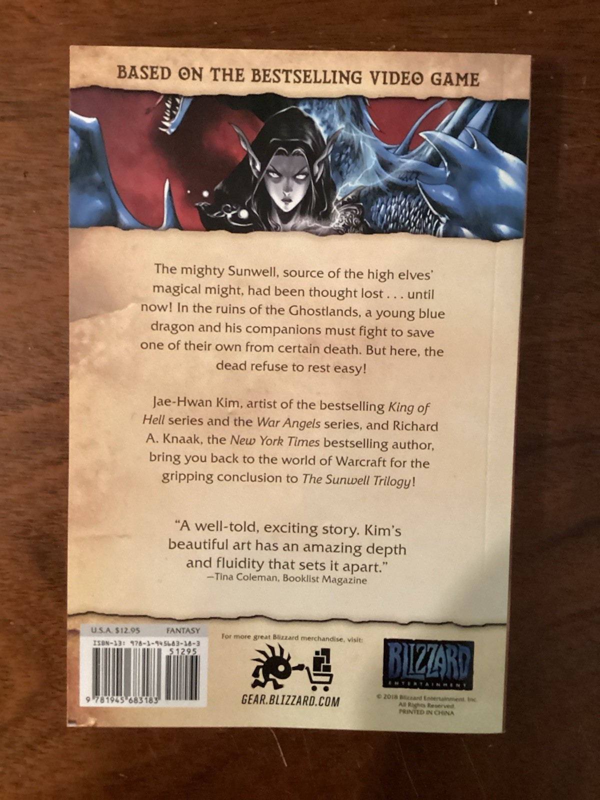 Warcraft Survival Trilogy Volume 3 Ghostlands First Edition VG