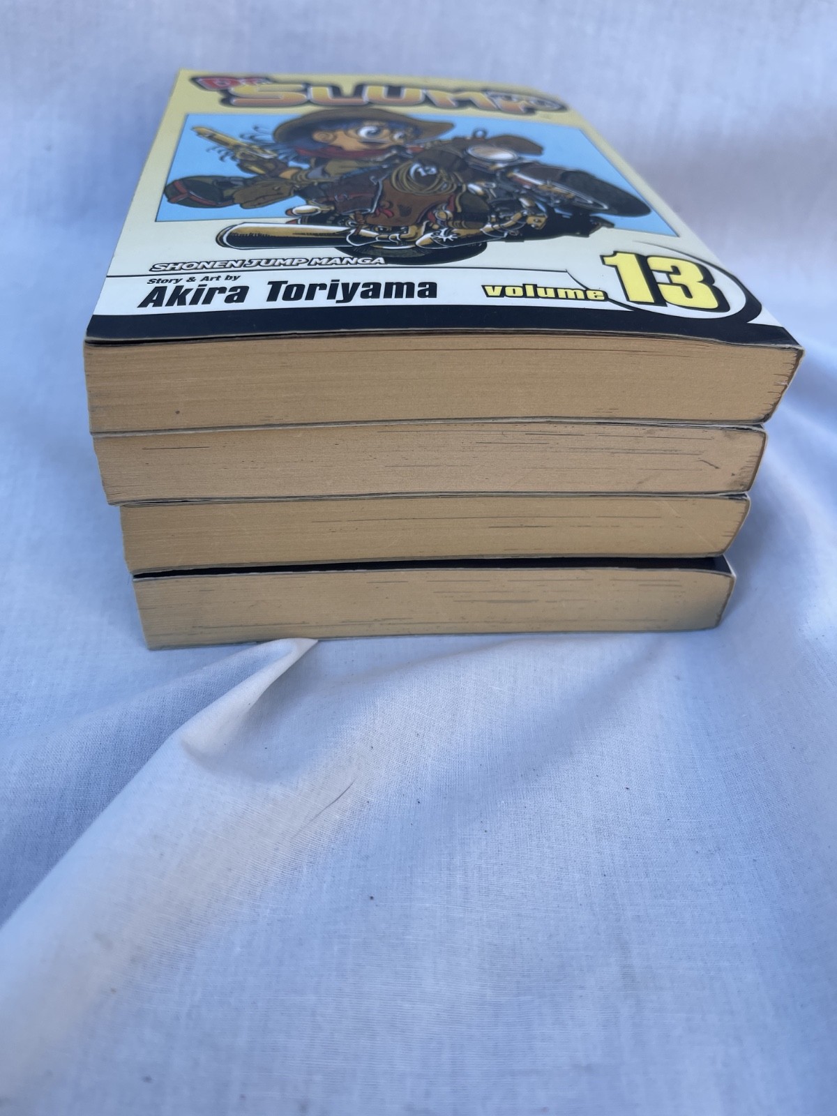 Lot of 4 “Dr Slump” Akira Toriyama Manga Vol 13, 14, 15, 17 Excellent Condition