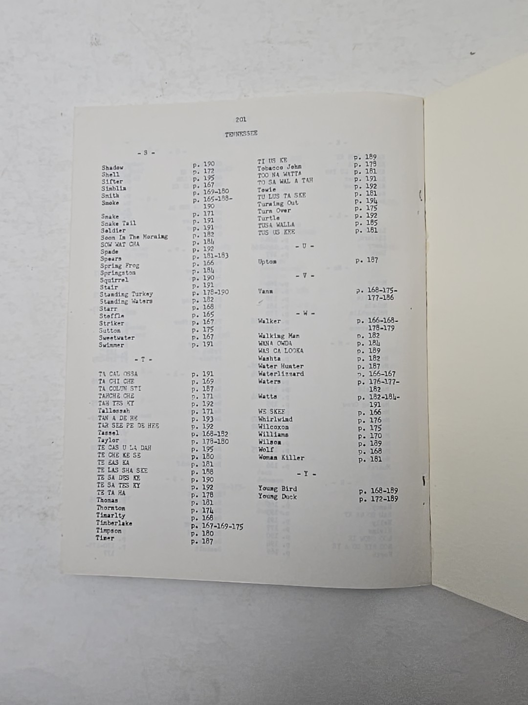 Those Who Cried The 16000 1983 Census of The Cherokee Nation of the U.S. Book