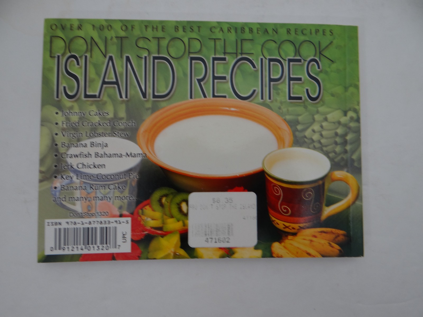 Island Recipes Caribbean Cookbook Booklet Don’t Stop the Cook