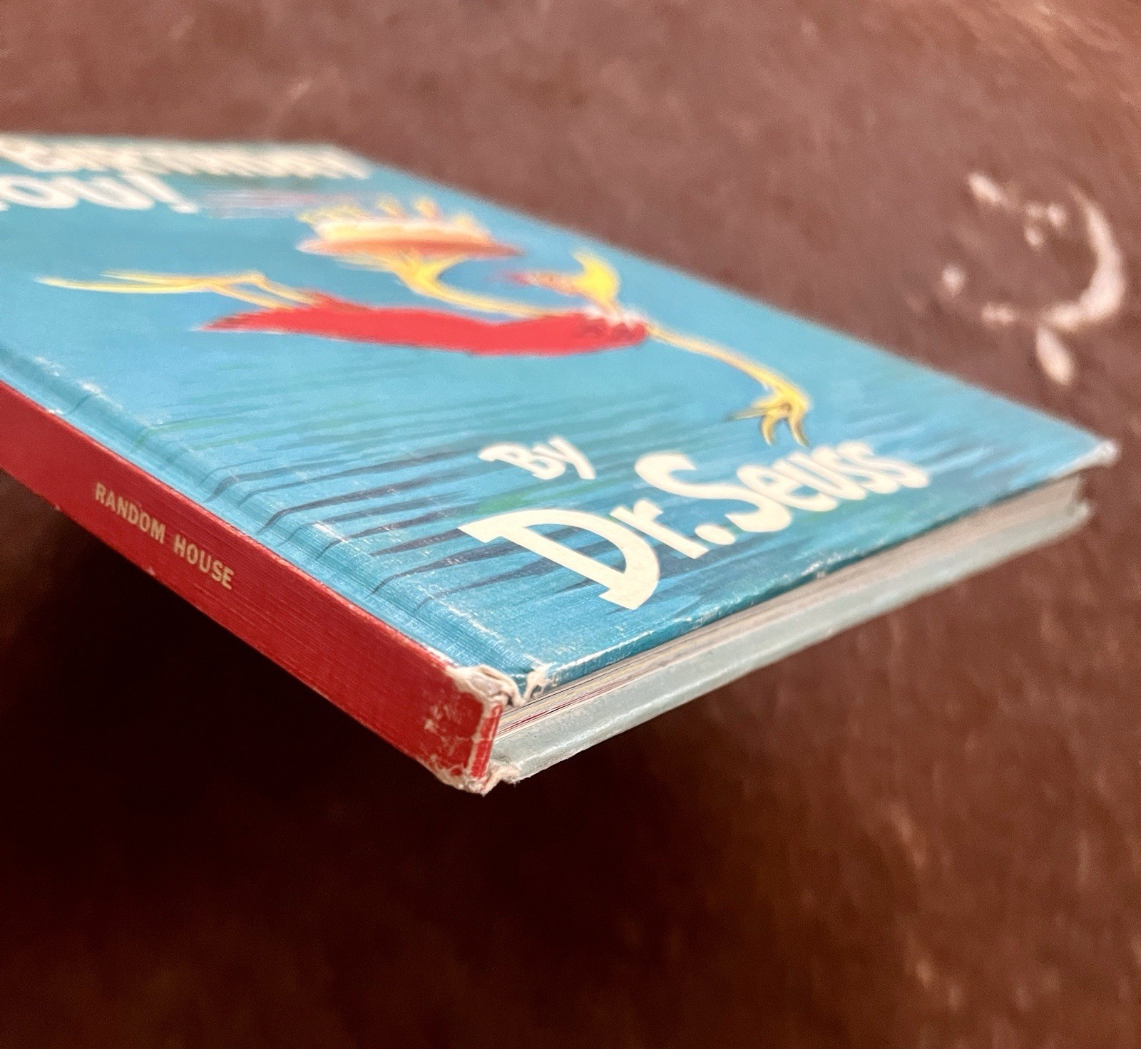 Dr. Seuss Happy Birthday To You! Vintage Hardcover Book 1959 Retro Illustration