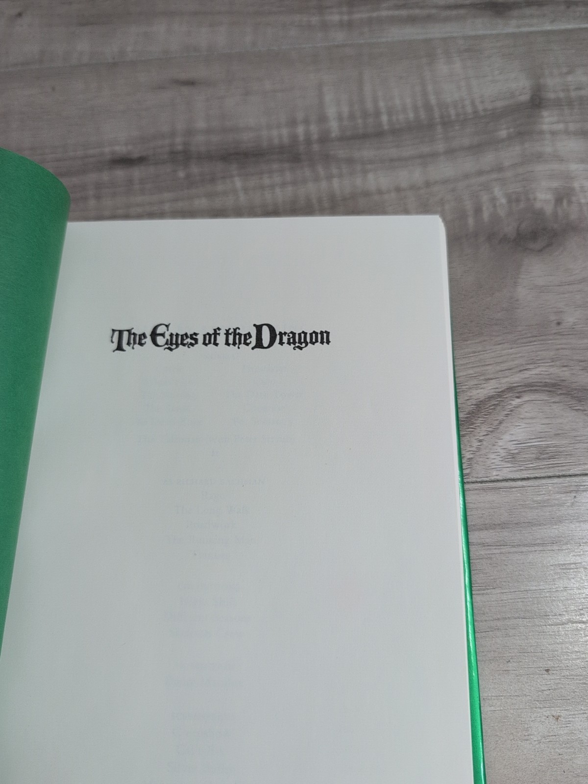 The Eyes of the Dragon by Stephen King 1987 hardback Viking Illustrated 1st Edit