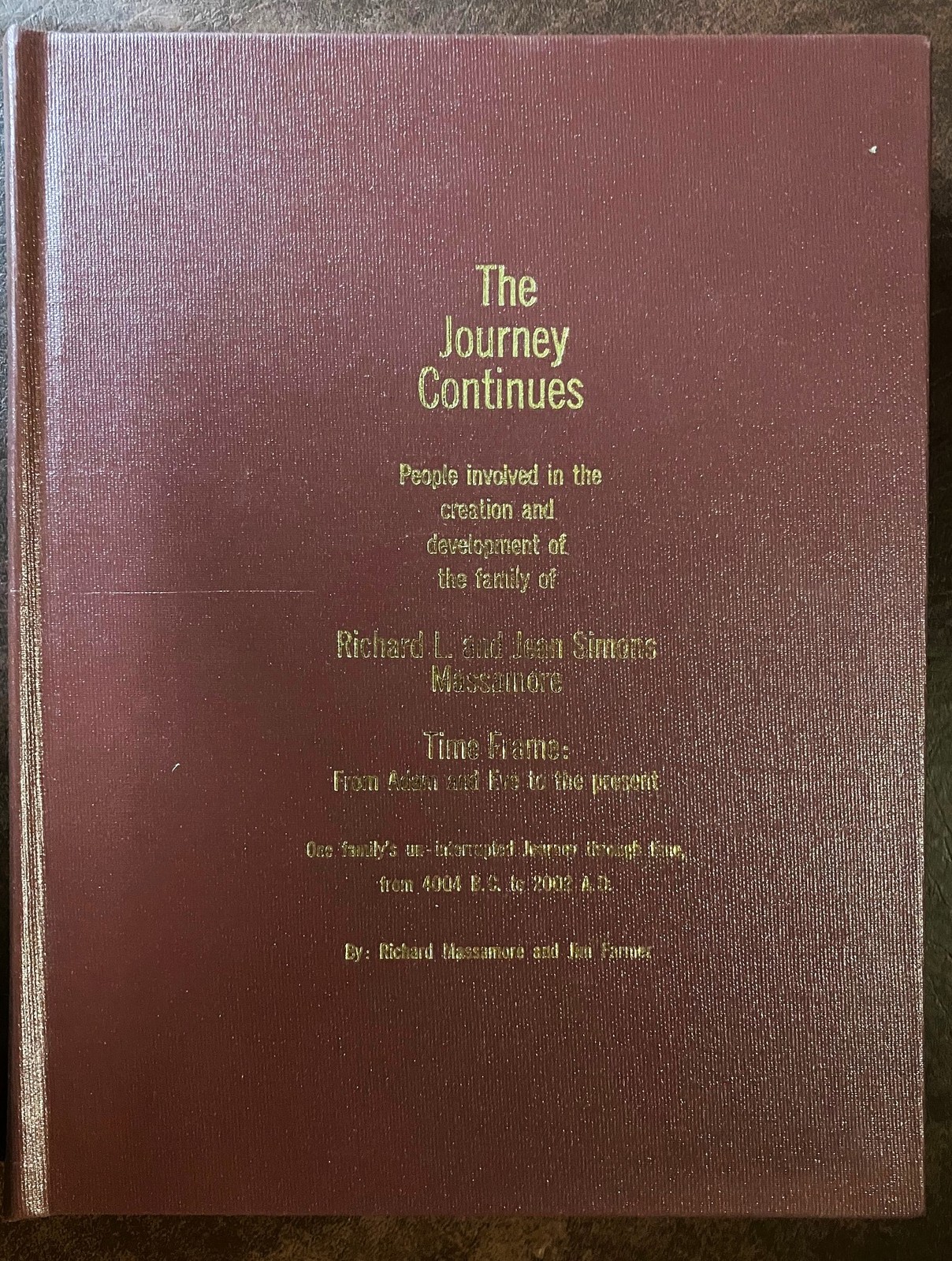 The Journey Continues: People involved in the creation and development of the ..