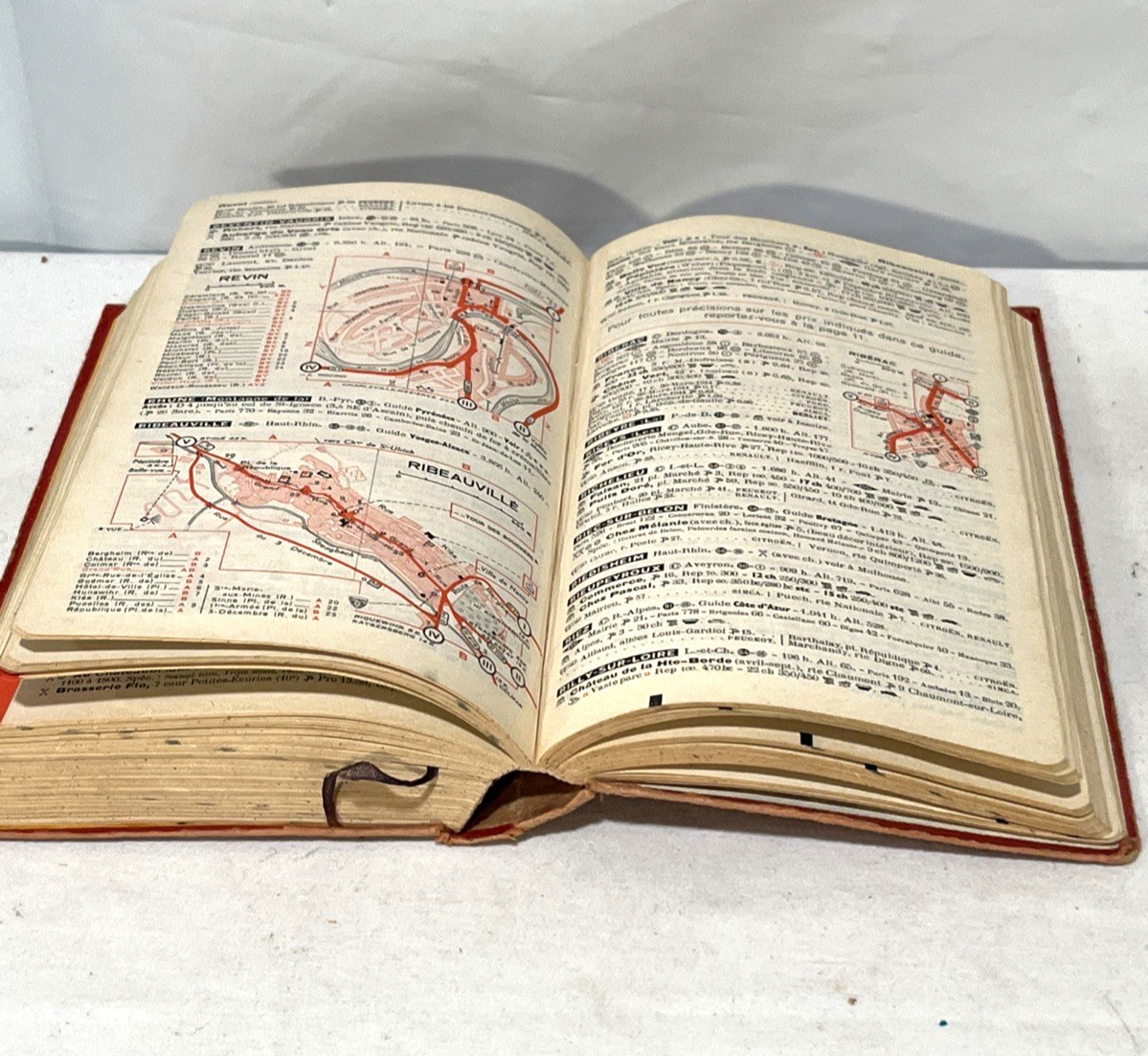 RARE Original Vintage Guide Du Pneu Michelin 1953 France Ooh la la!